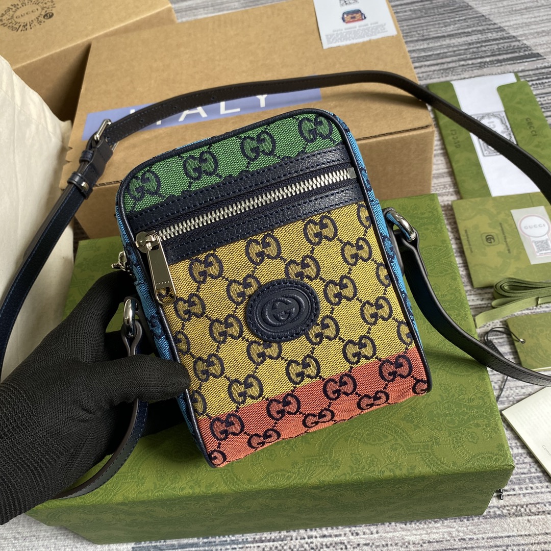 GUCCI Multicolore Shoulder Bag 658659