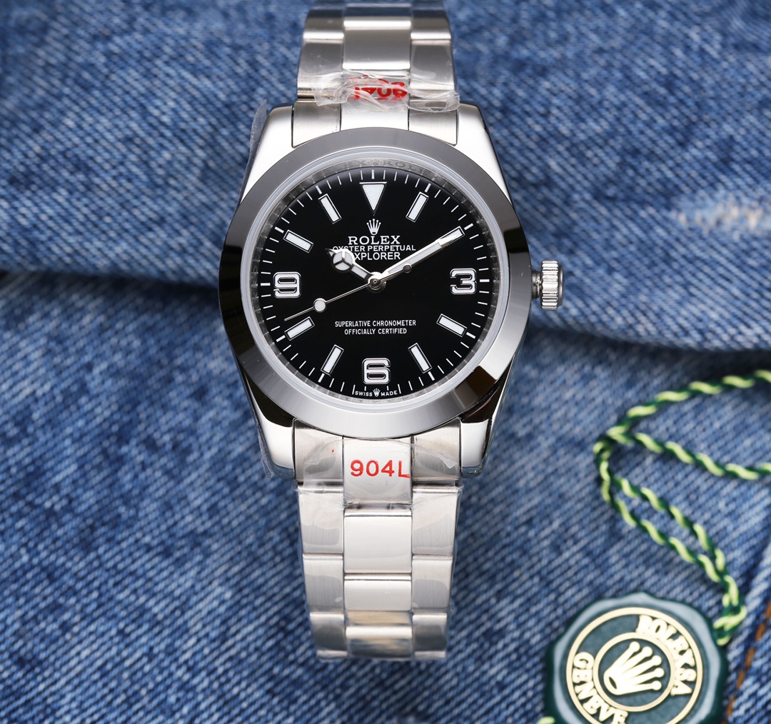 Rolex EXPLORER New Model Blach Dial