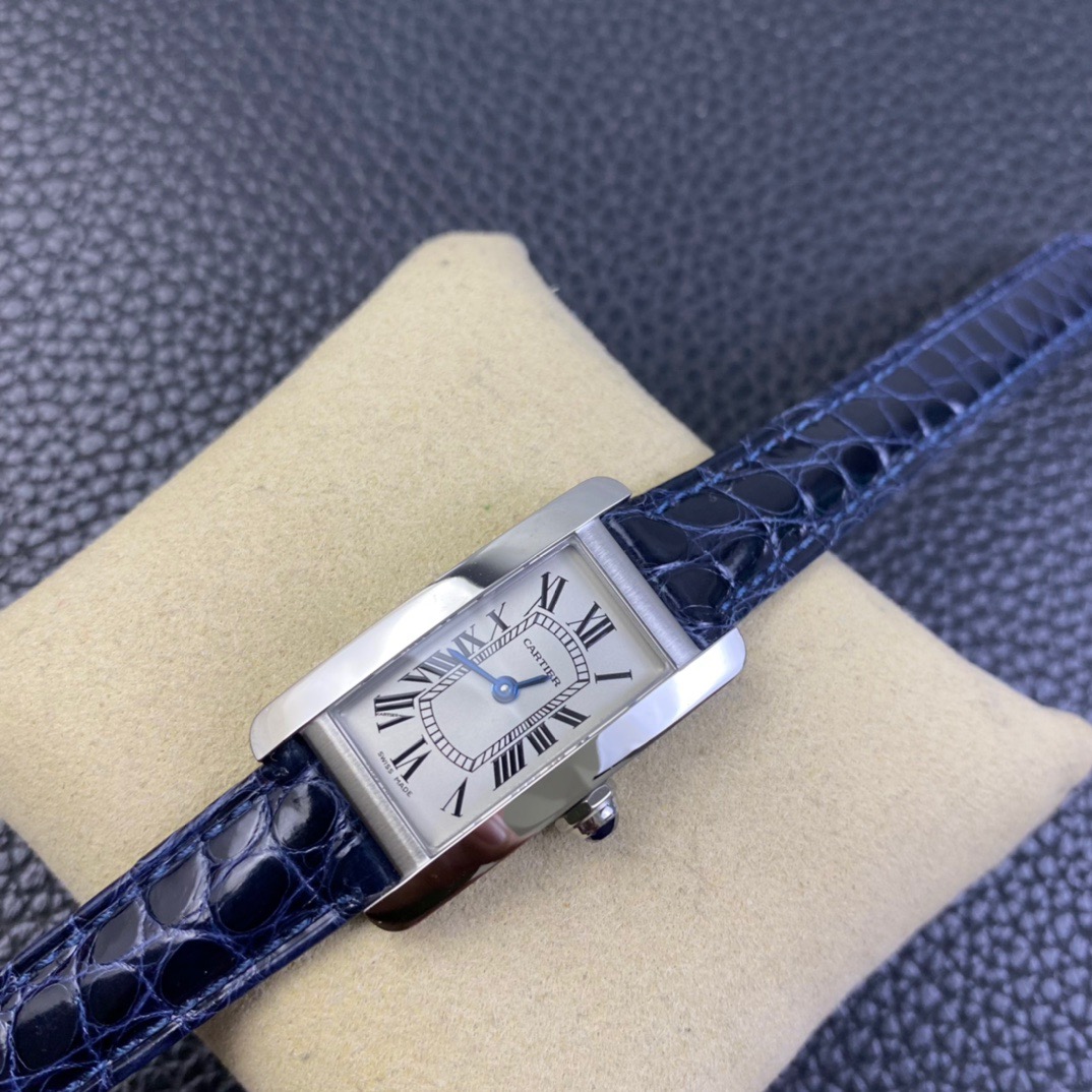 Cartier tank series WSTA0081 watch