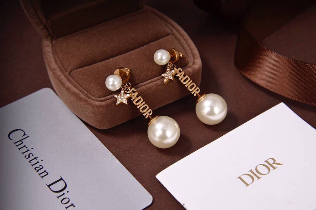 Dior Replica Designer Earrings Cheap
