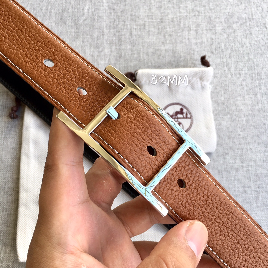Hermes belt 3.2CM
