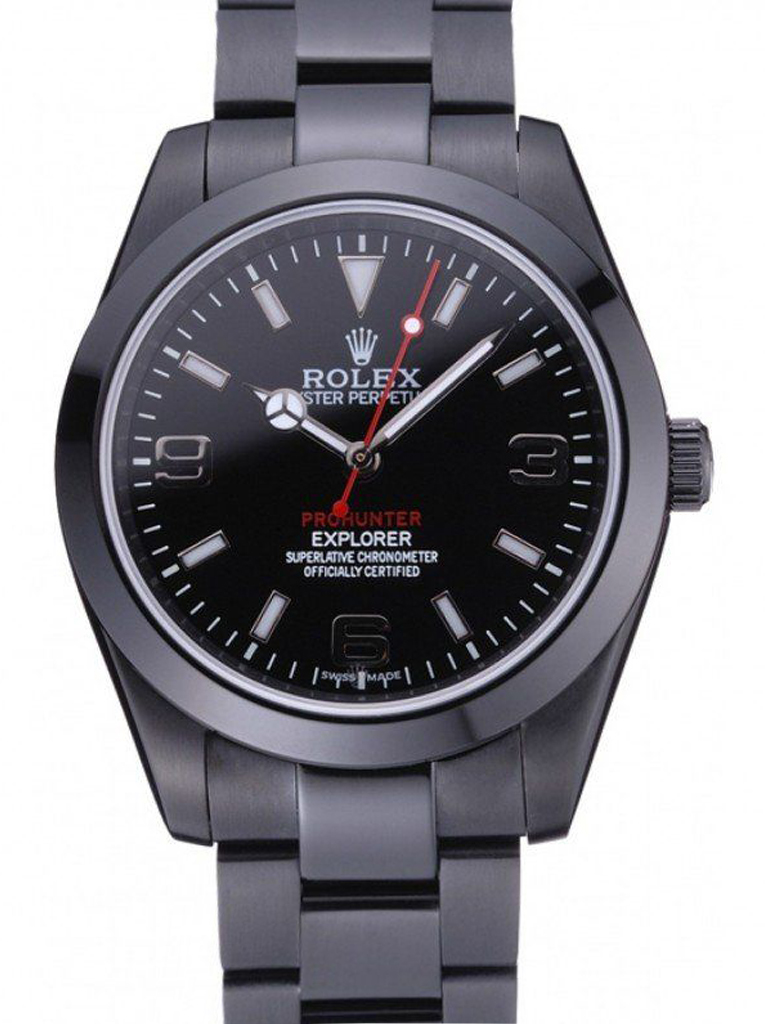Replica Rolex Explorer 39mm Black Dial 622549