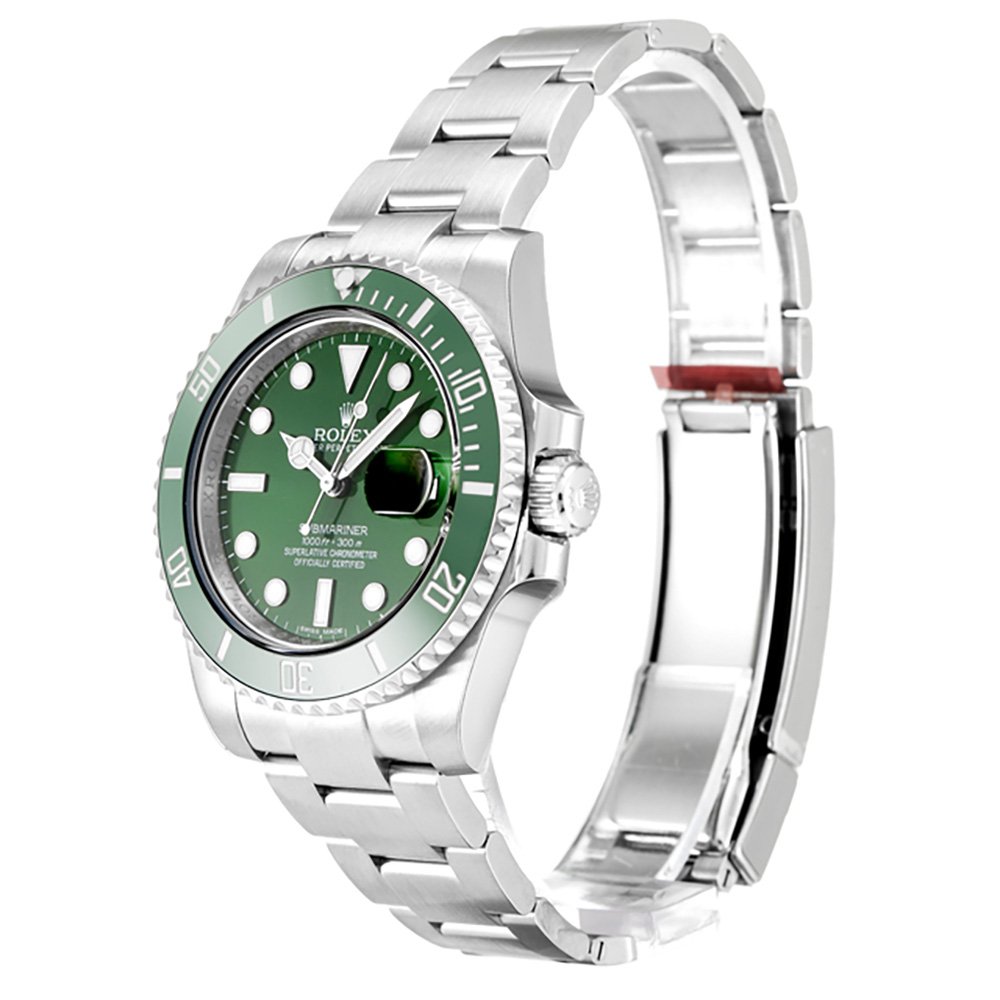 Replica Rolex Submariner 40mm Green Dial 116610LV “Hulk”