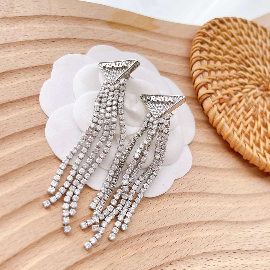 Fake Prada Designer Earrings Wholesale