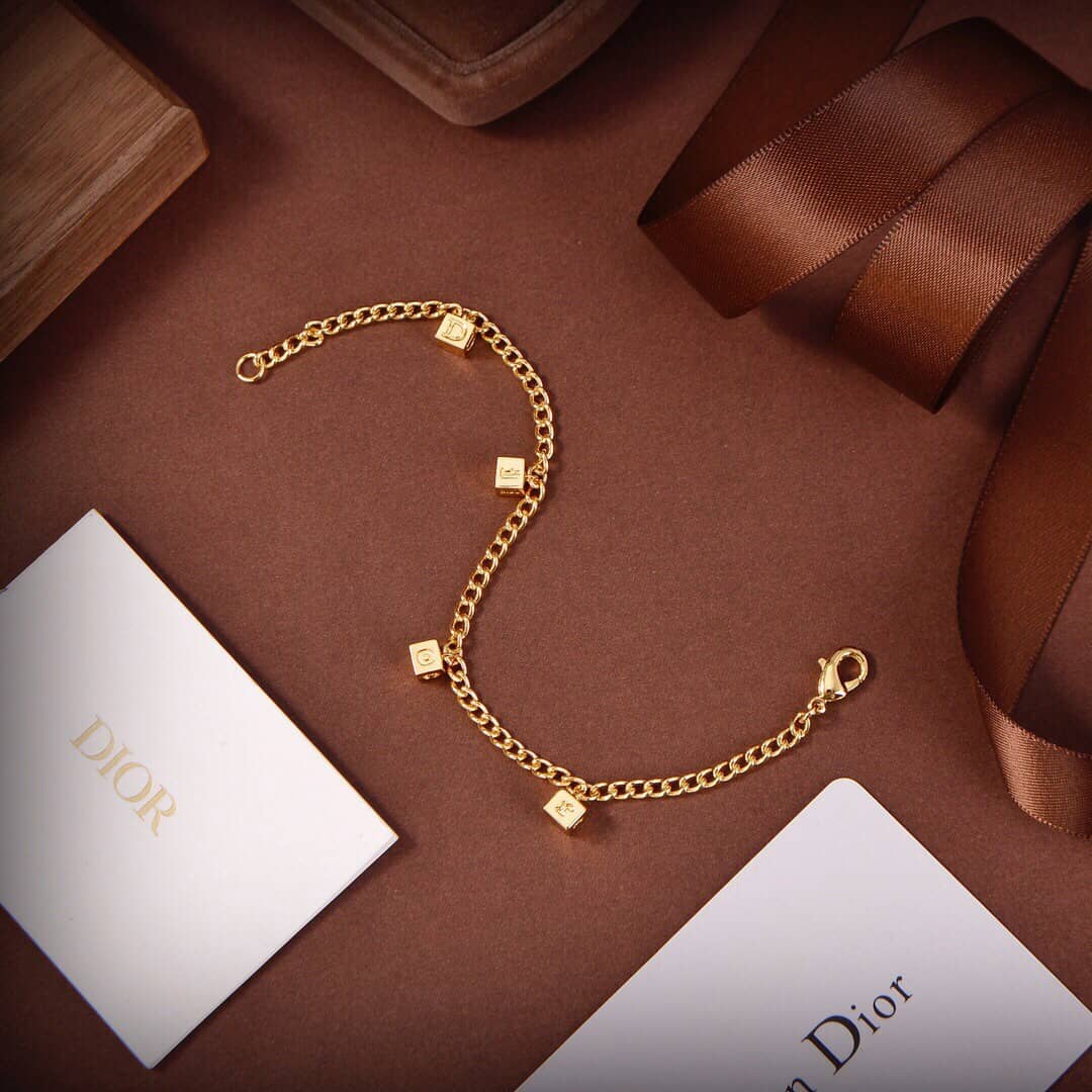 Knockoff Dior Logo Bracelet
