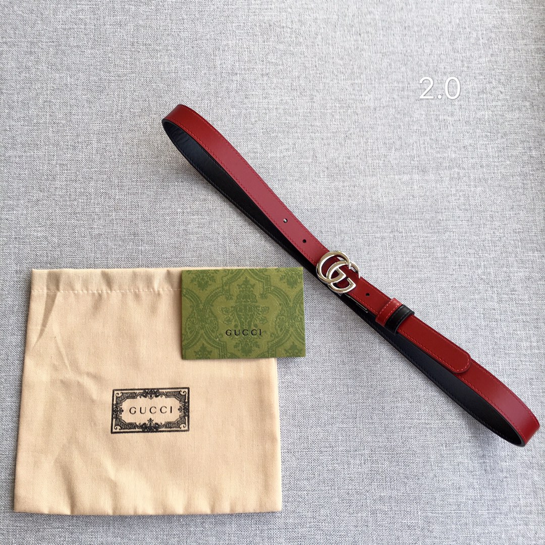 Gucci belt 2.0CM