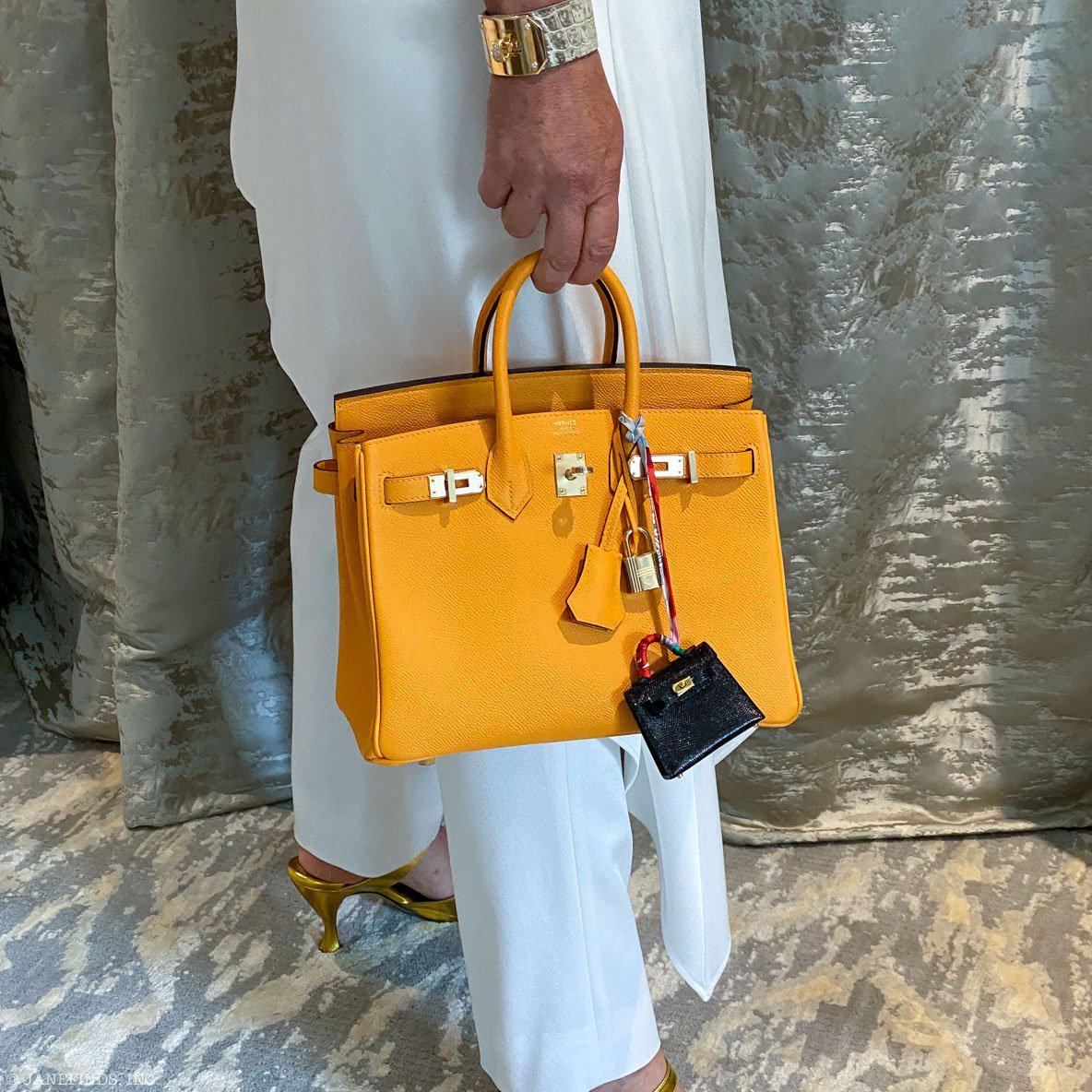 Hermès Birkin 25 HSS Jaune d'Or Epsom Gold Hardware