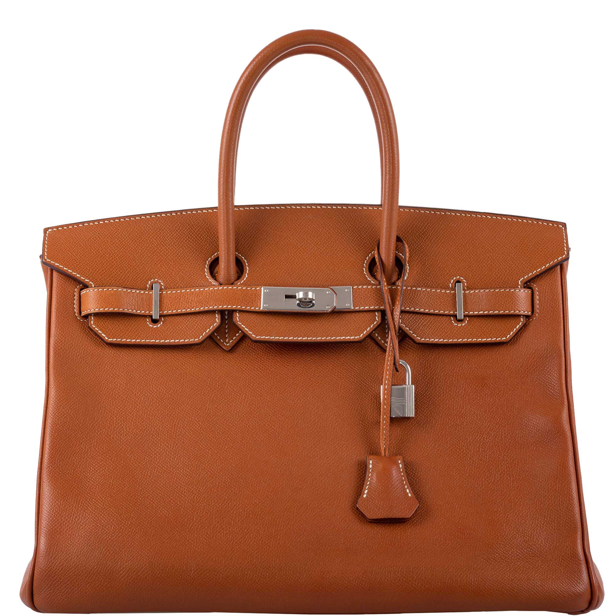 Hermès Birkin 35 Gold Epsom Palladium Hardware