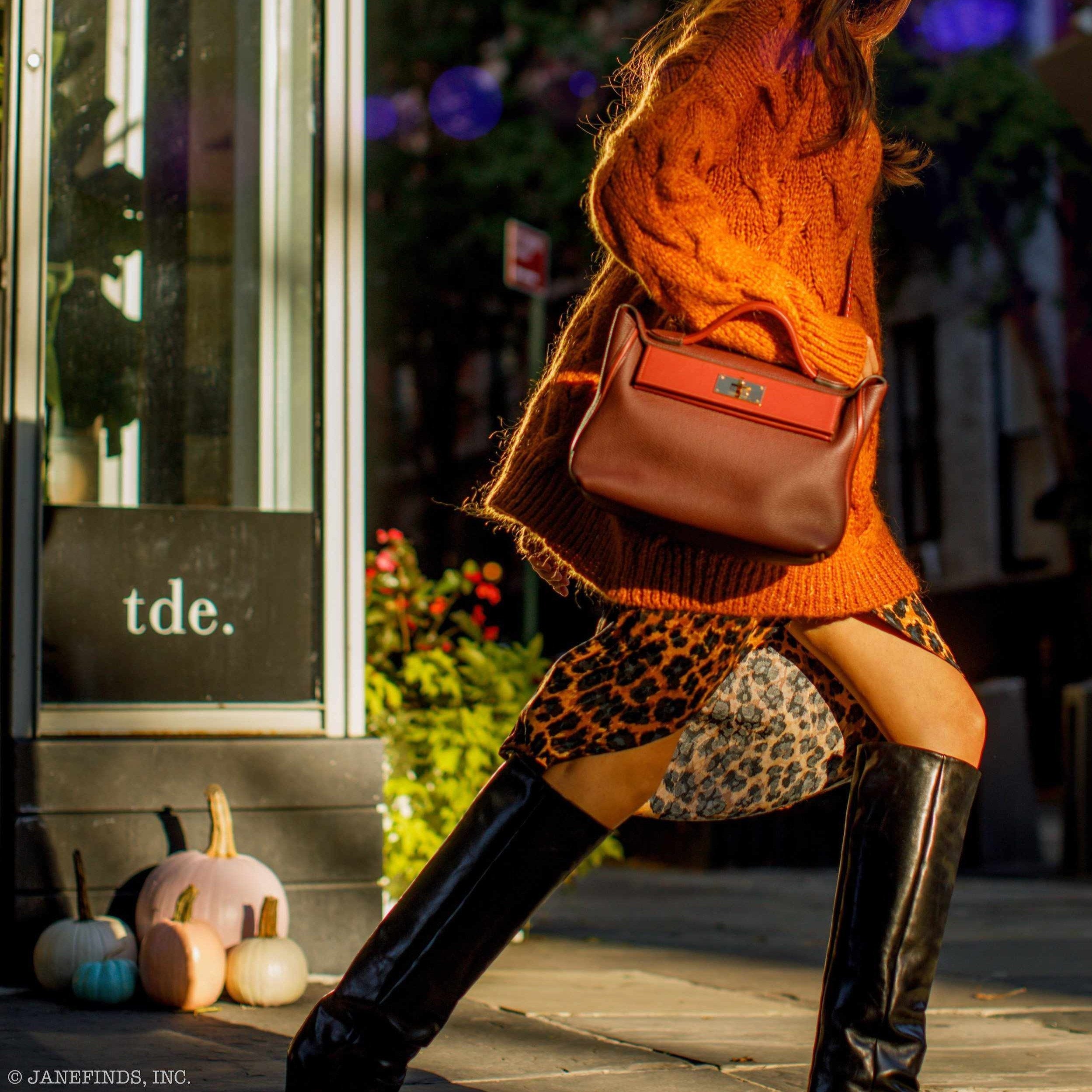 Hermès 24/24 29 Bordeaux & Rouge H Swift & Togo Gold Hardware