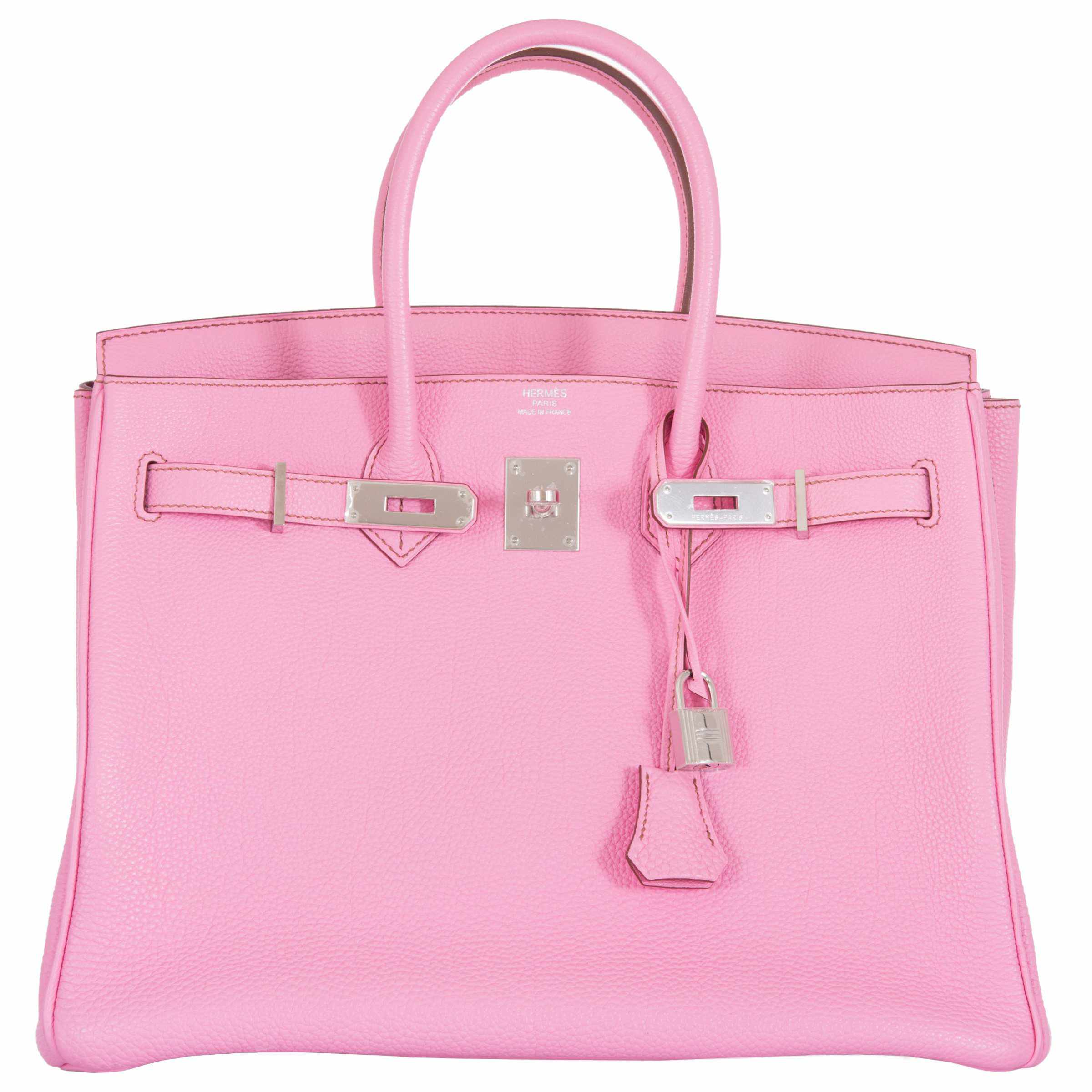 Hermès Birkin 35 Bubblegum 5P Pink Palladium Hardware