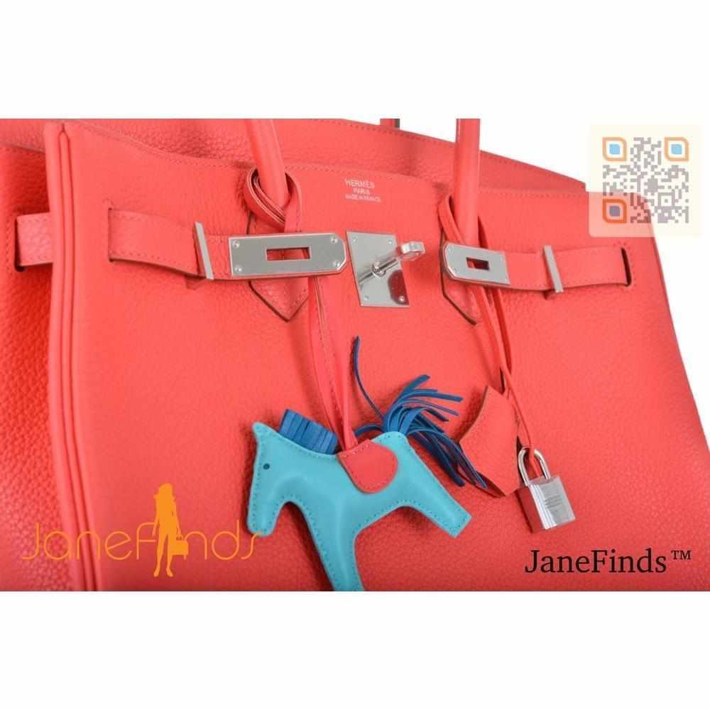 Hermès Birkin 35 Togo Rose Jaipur Palladium Hardware