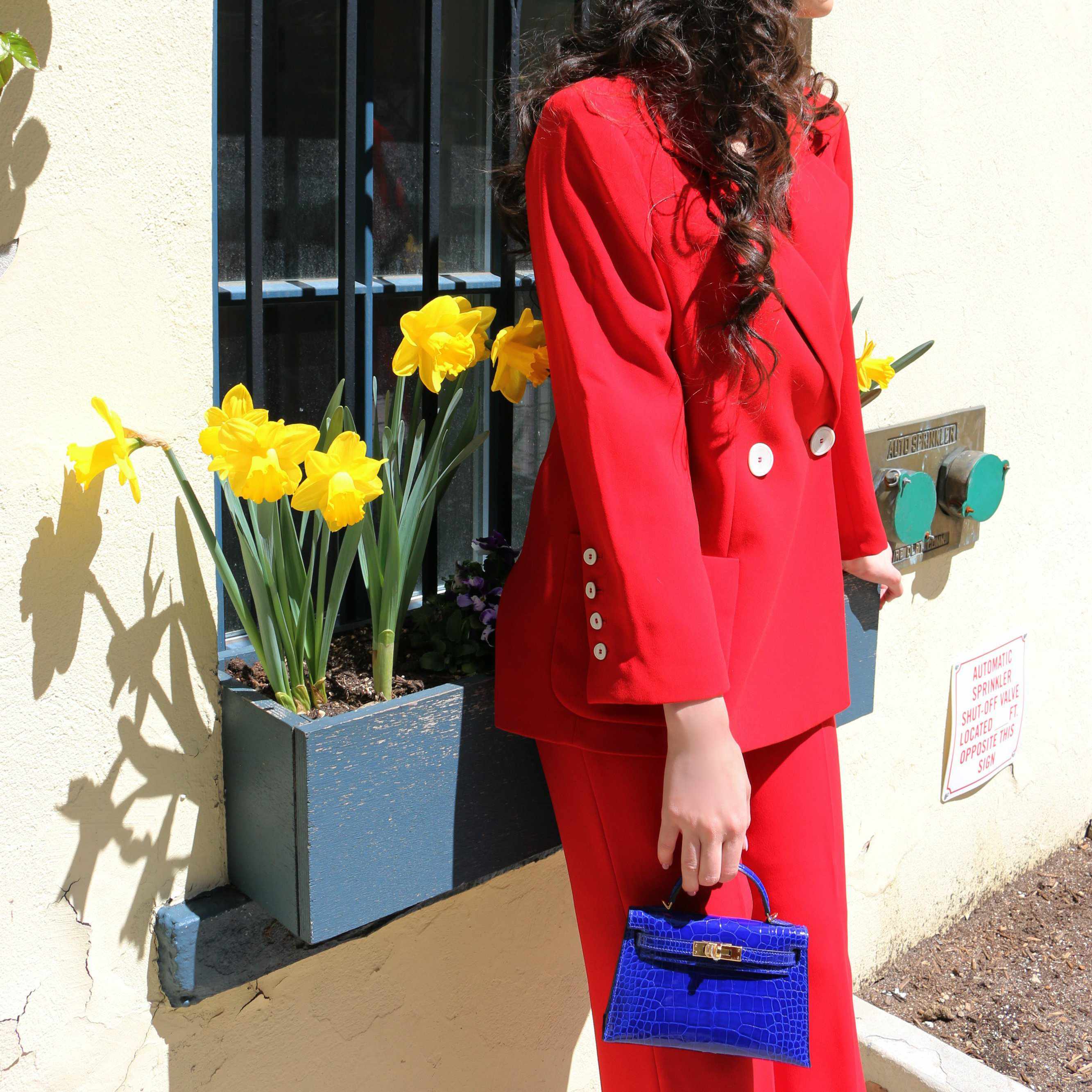 Hermès Kelly 20 Mini II Sellier Blue Electric Alligator Gold Hardware - 2019, D