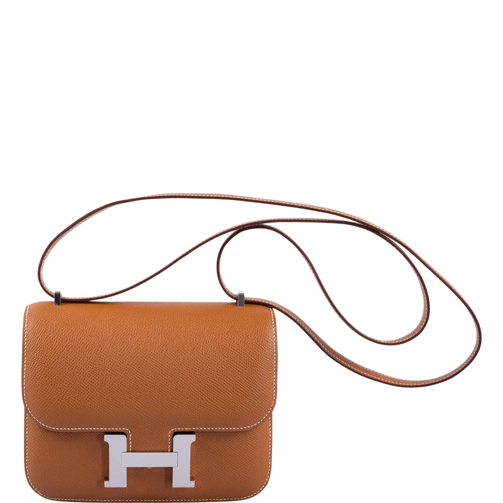 Hermès Constance 18 Gold Epsom with Palladium Hardware