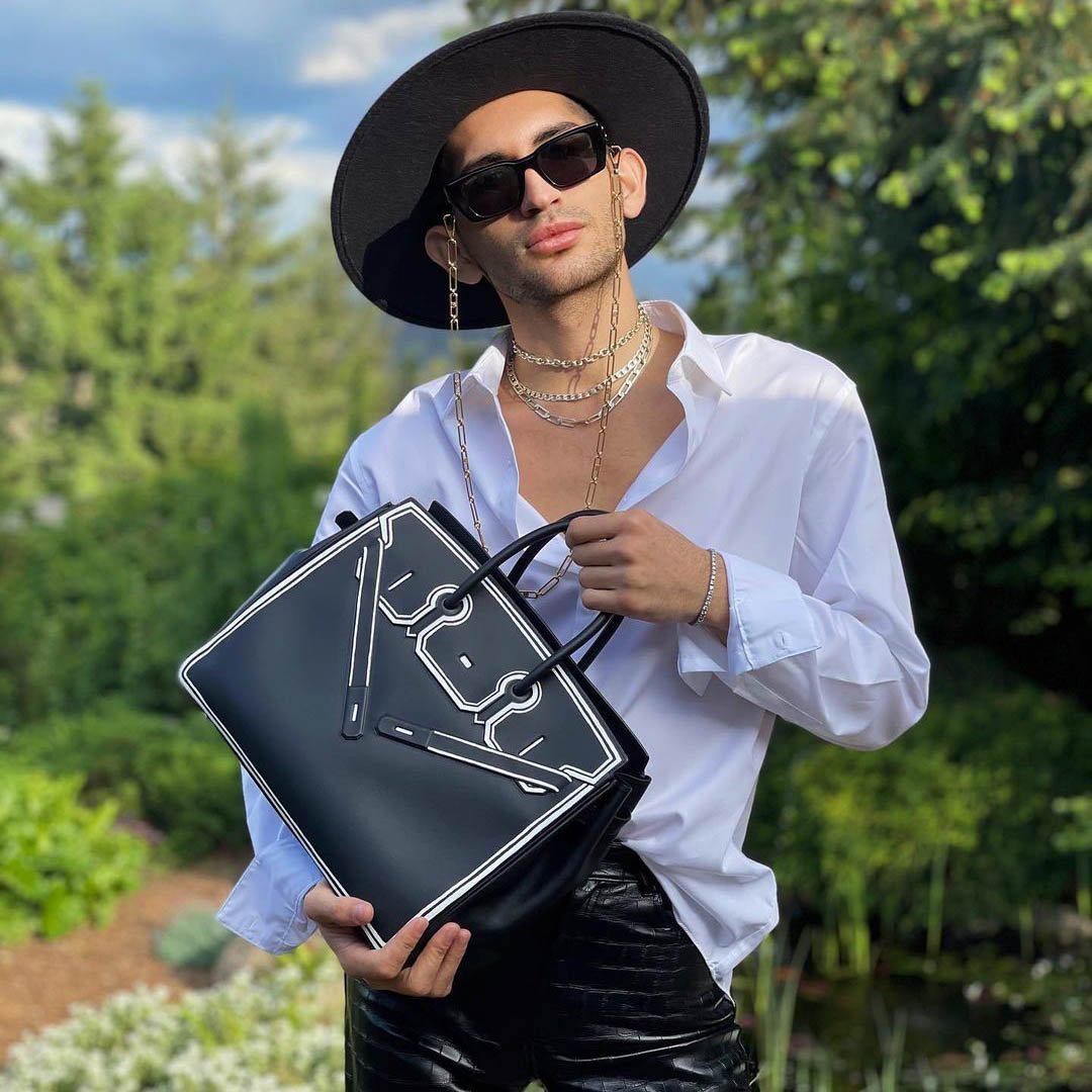 Vintage Hermès Shadow Birkin 35 Black JPG Evercalf Leather 