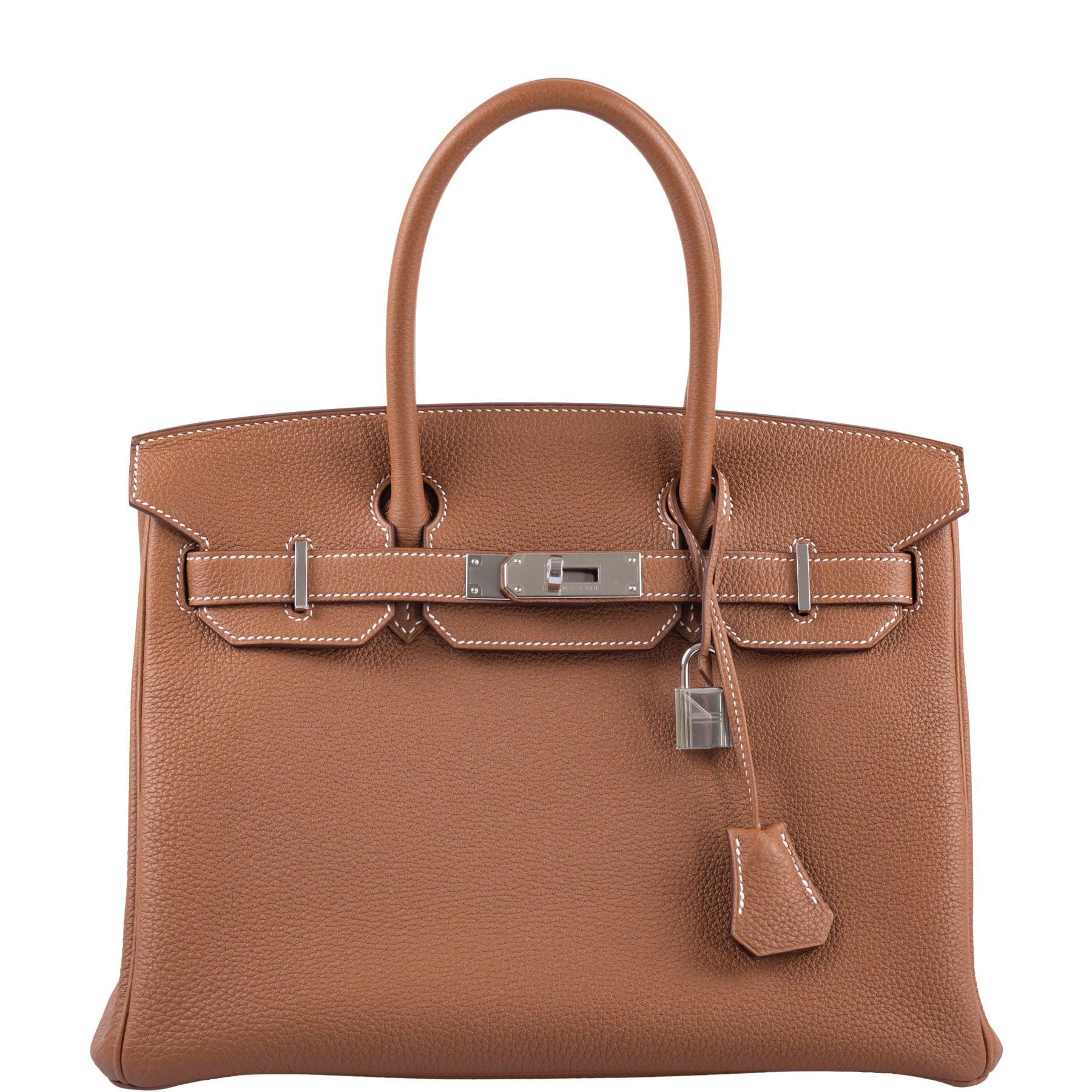 Hermès Birkin 30 Gold Togo Palladium Hardware