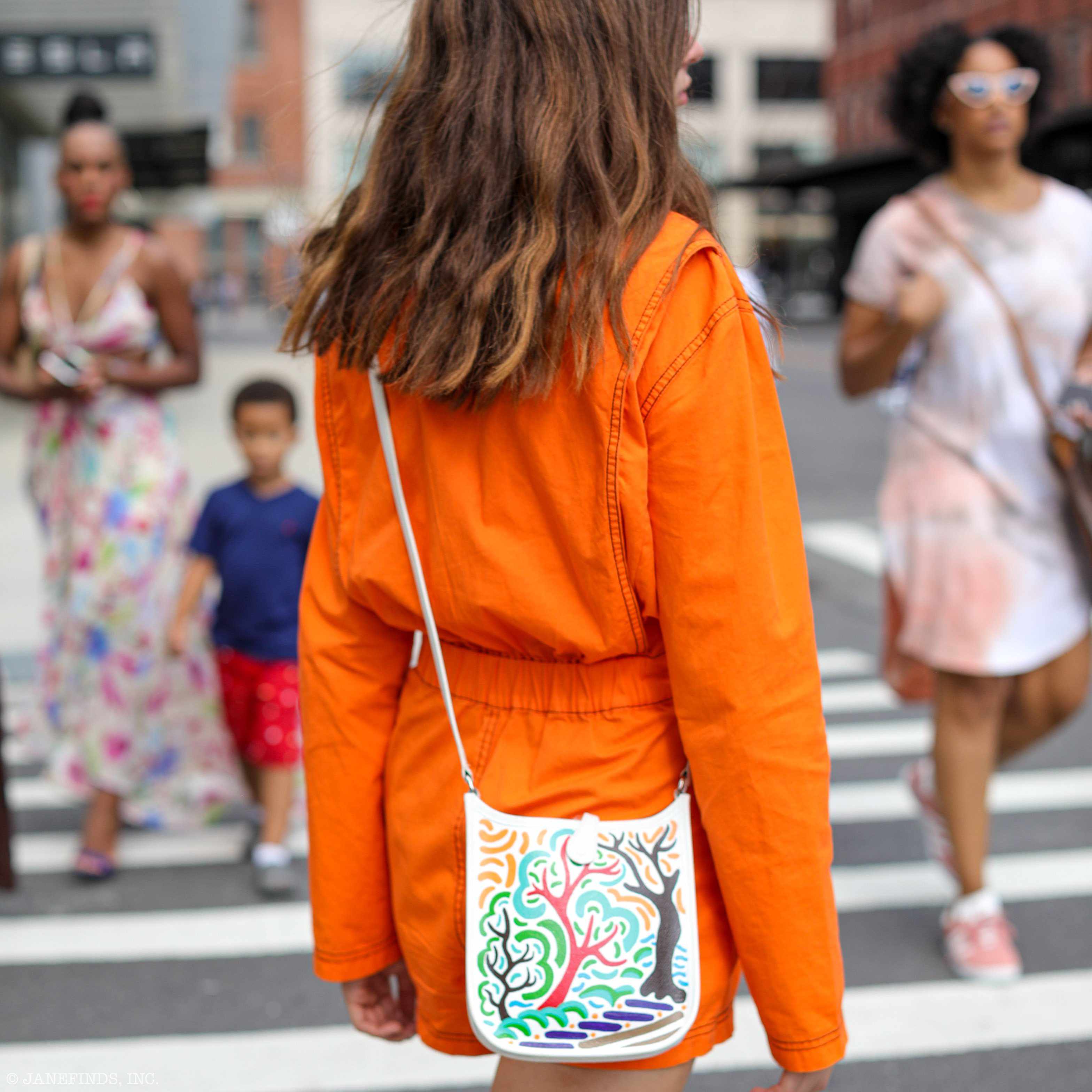 Hermès Evelyne TPM White Epsom Palladium Hardware “Le Fauvelyne” * JaneFinds Custom Shop