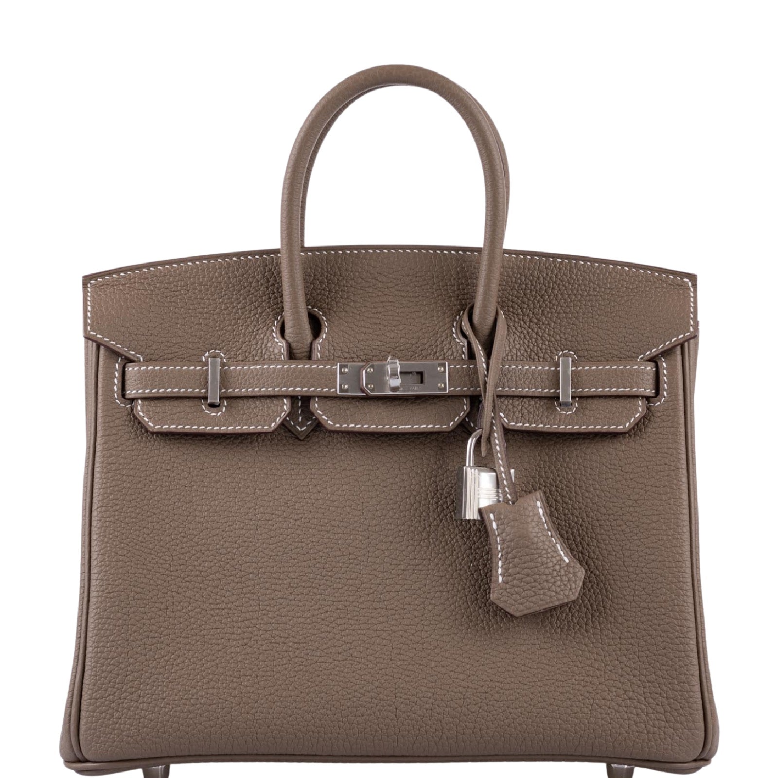 Hermès Birkin 25 Etoupe Togo Palladium Hardware
