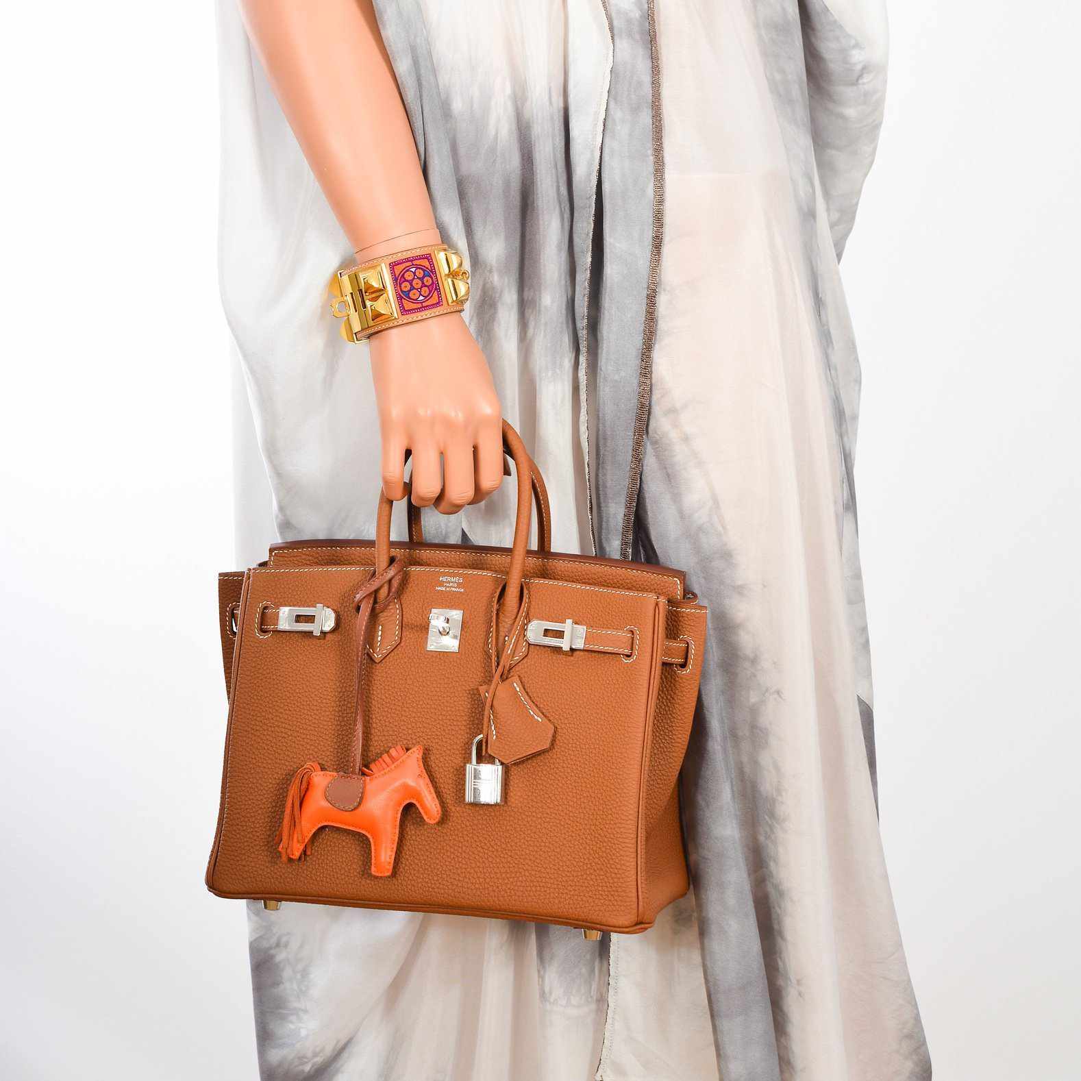 Hermès Birkin 30 Gold Togo Palladium Hardware