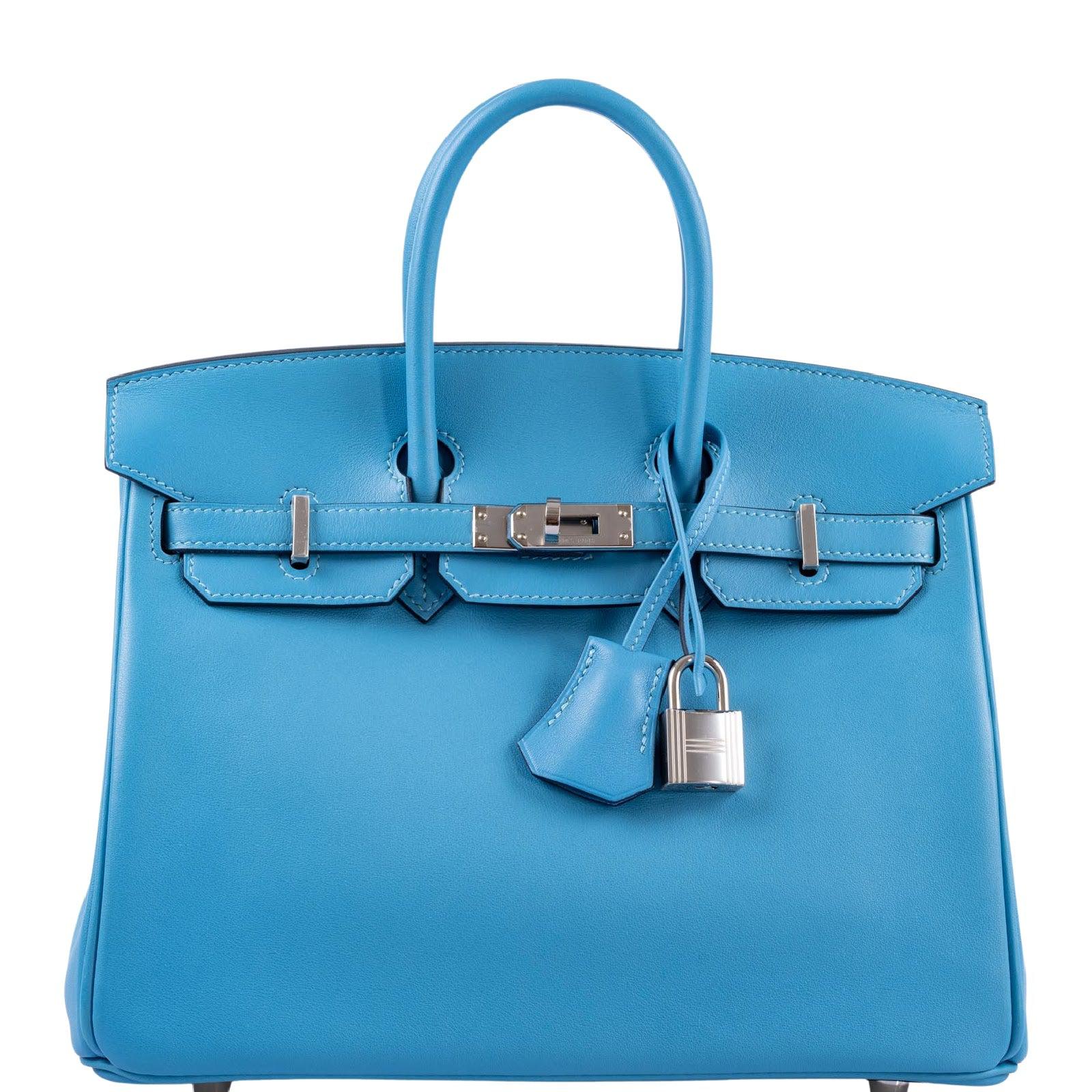 Hermès Birkin 25 Bleu Bleu du Nord Swift Palladium Hardware
