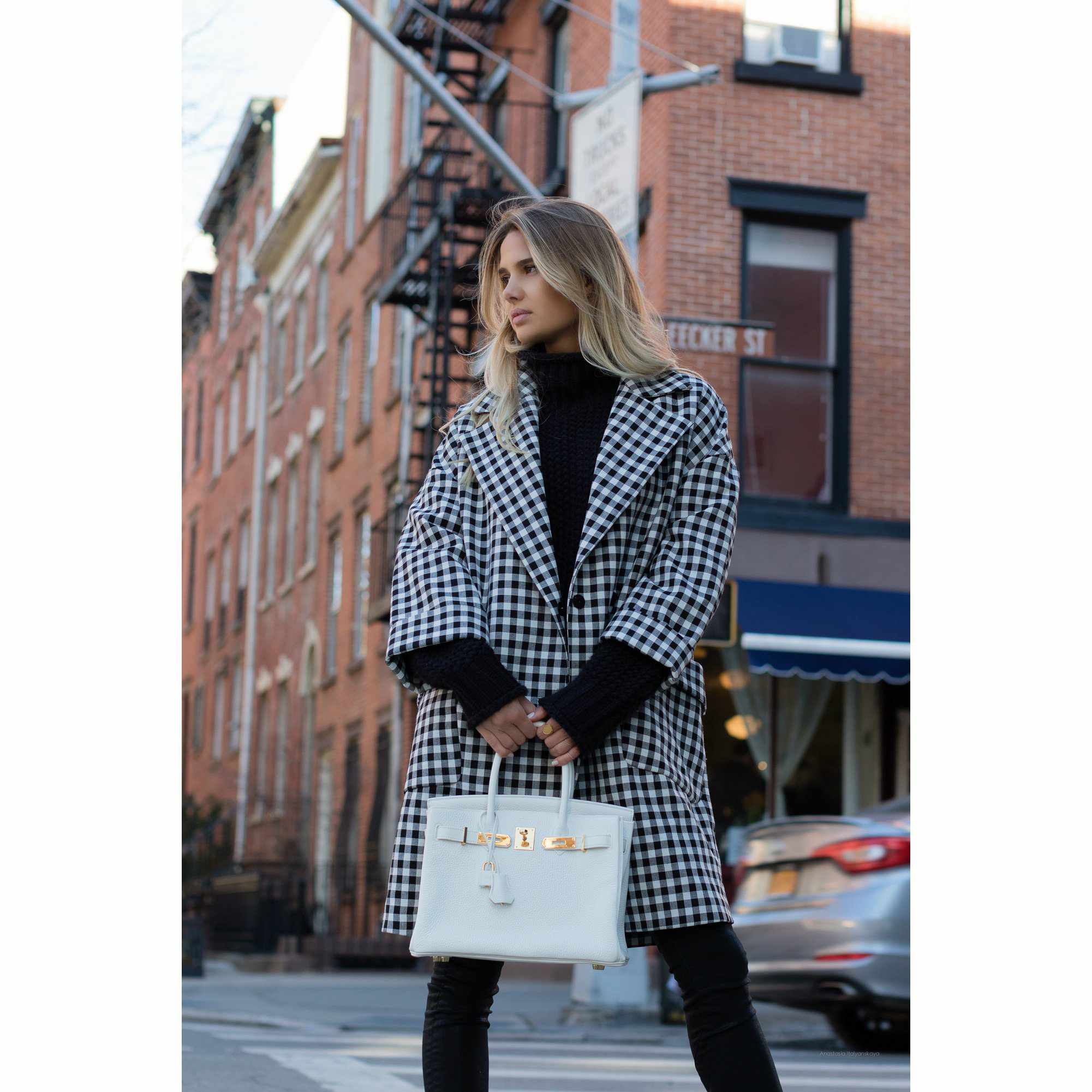 Hermès Birkin 30 White Clemence Gold Hardware