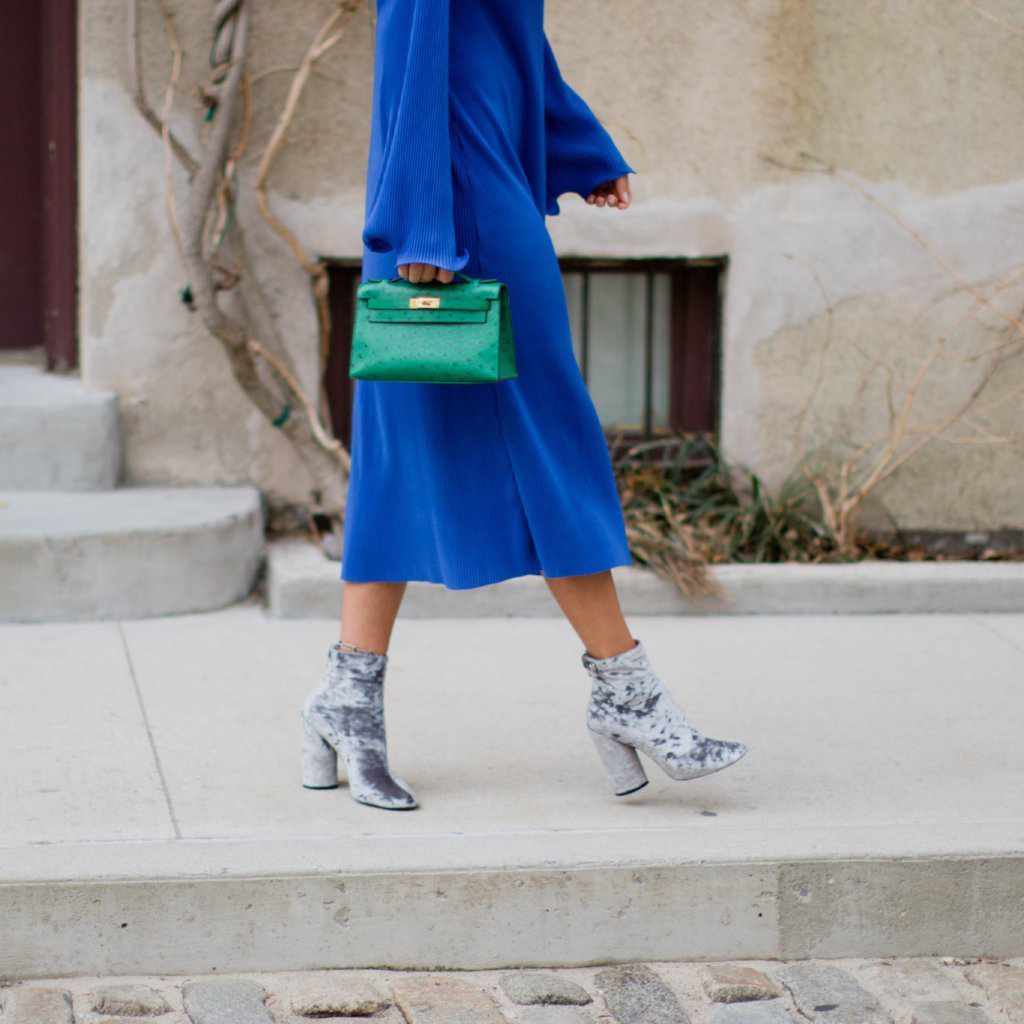 Hermès Kelly JPG Pochette Vert Vertigo Ostrich Gold Hardware