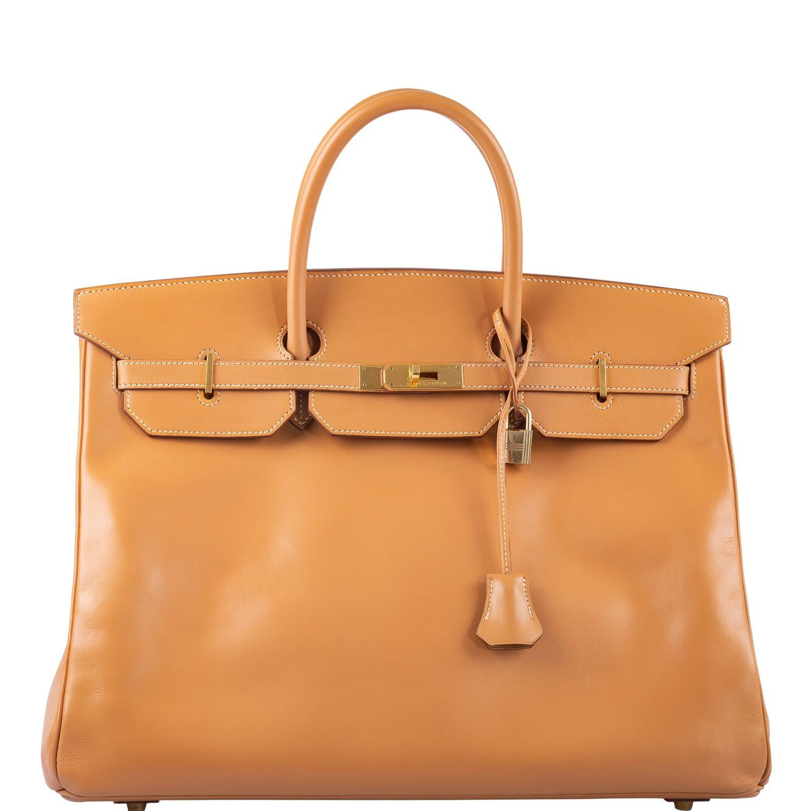 Hermès Birkin 40 Naturelle Vache Gold Hardware