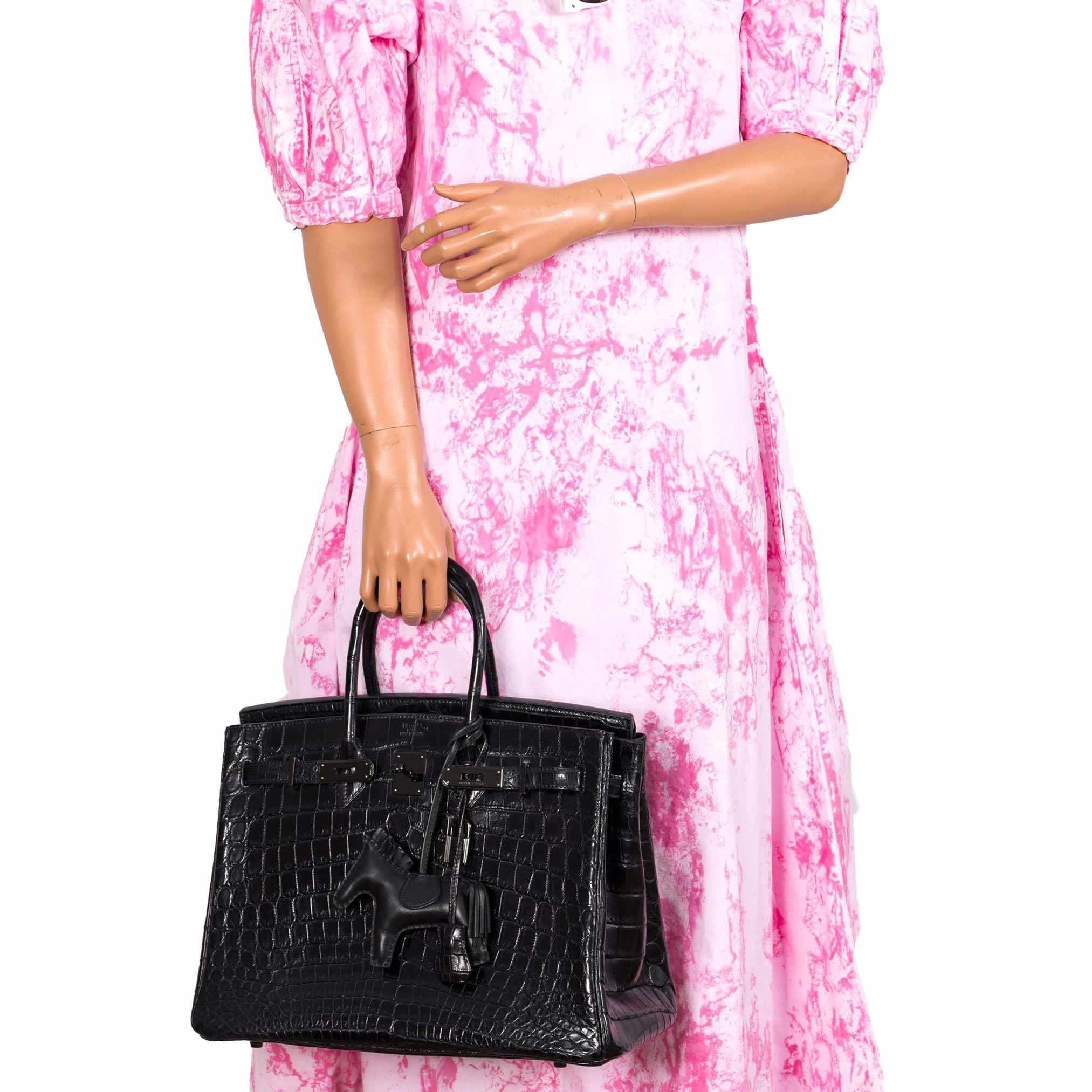 Hermès Birkin 35 SO BLACK Matte Niloticus Crocodile PVD Black Hardware