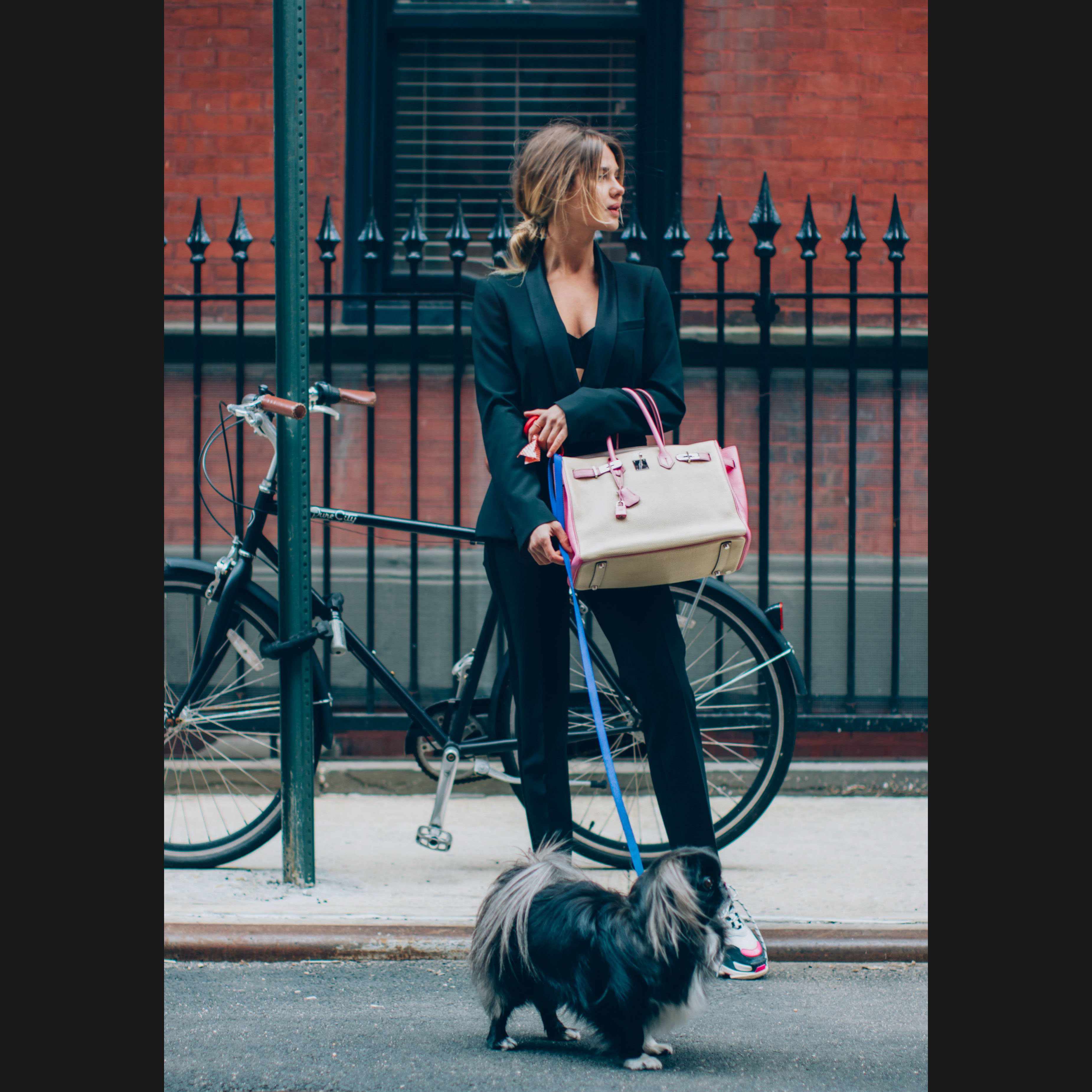 Hermès Birkin 35 HSS Tri-Color Gris T * Bubblegum * Trench Togo Palladium Hardware