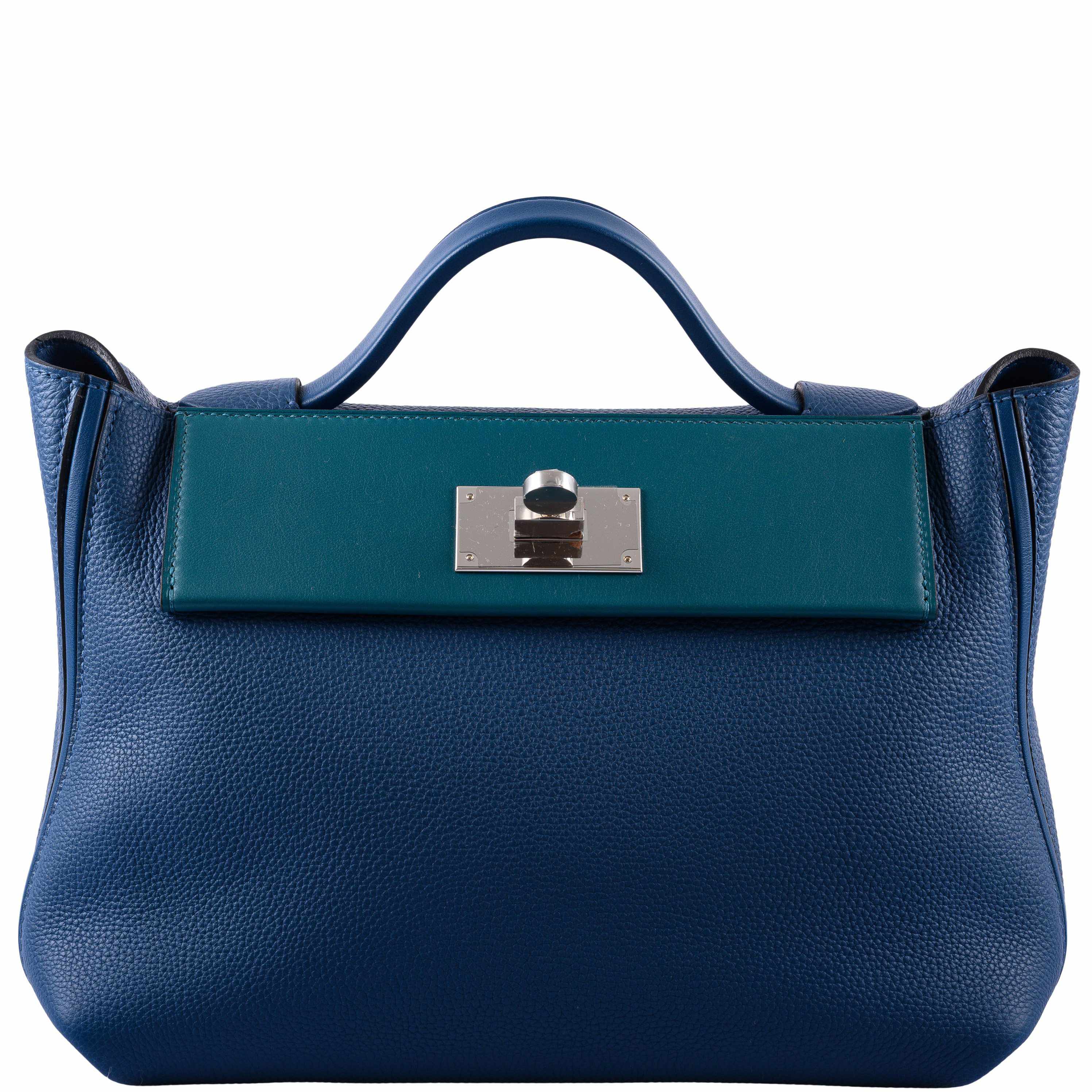 Hermès 24/24 29 Deep Blue Togo & Indigo, Bosphore Swift Palladium Hardware