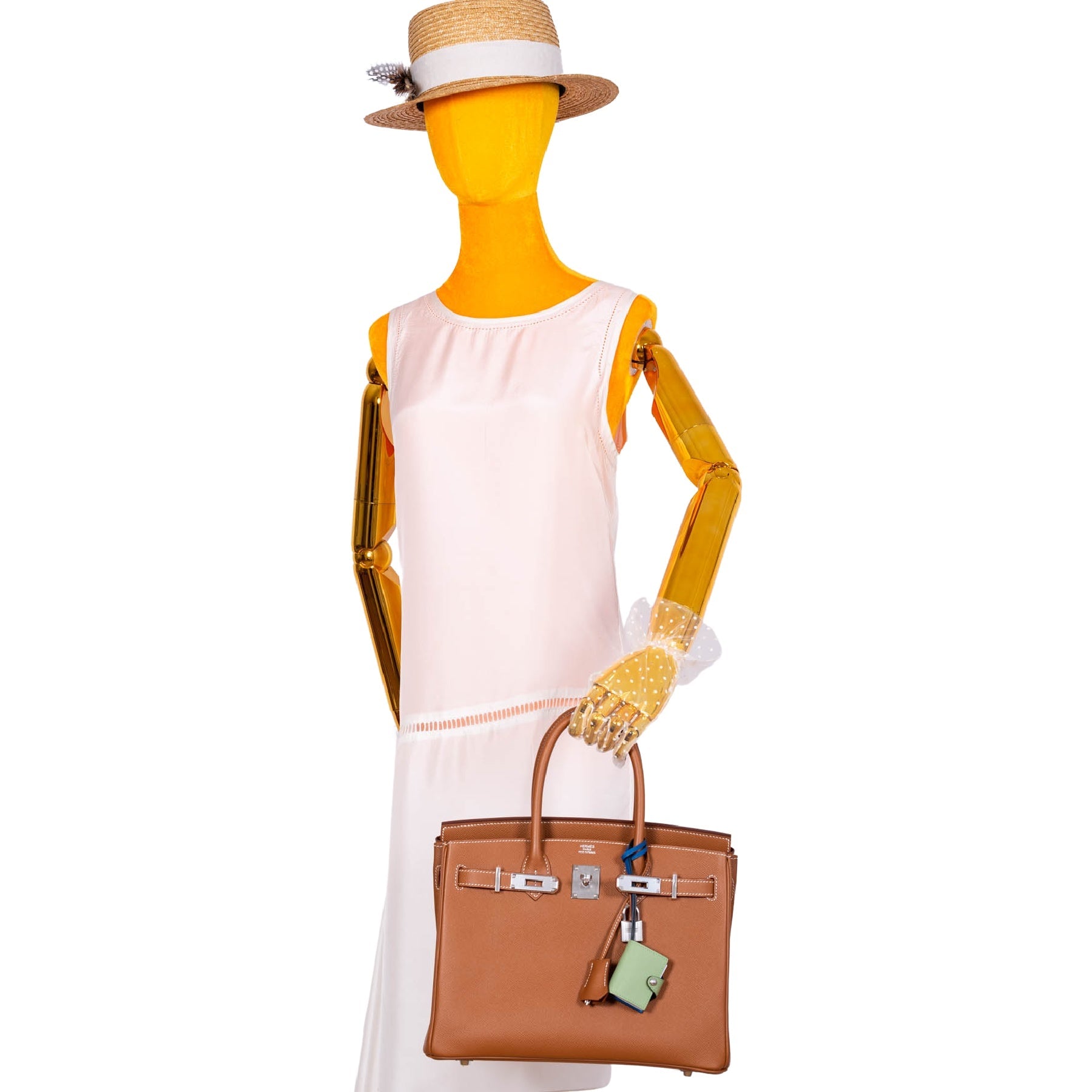 Hermès Birkin 30 Gold Epsom with Palladium Hardware