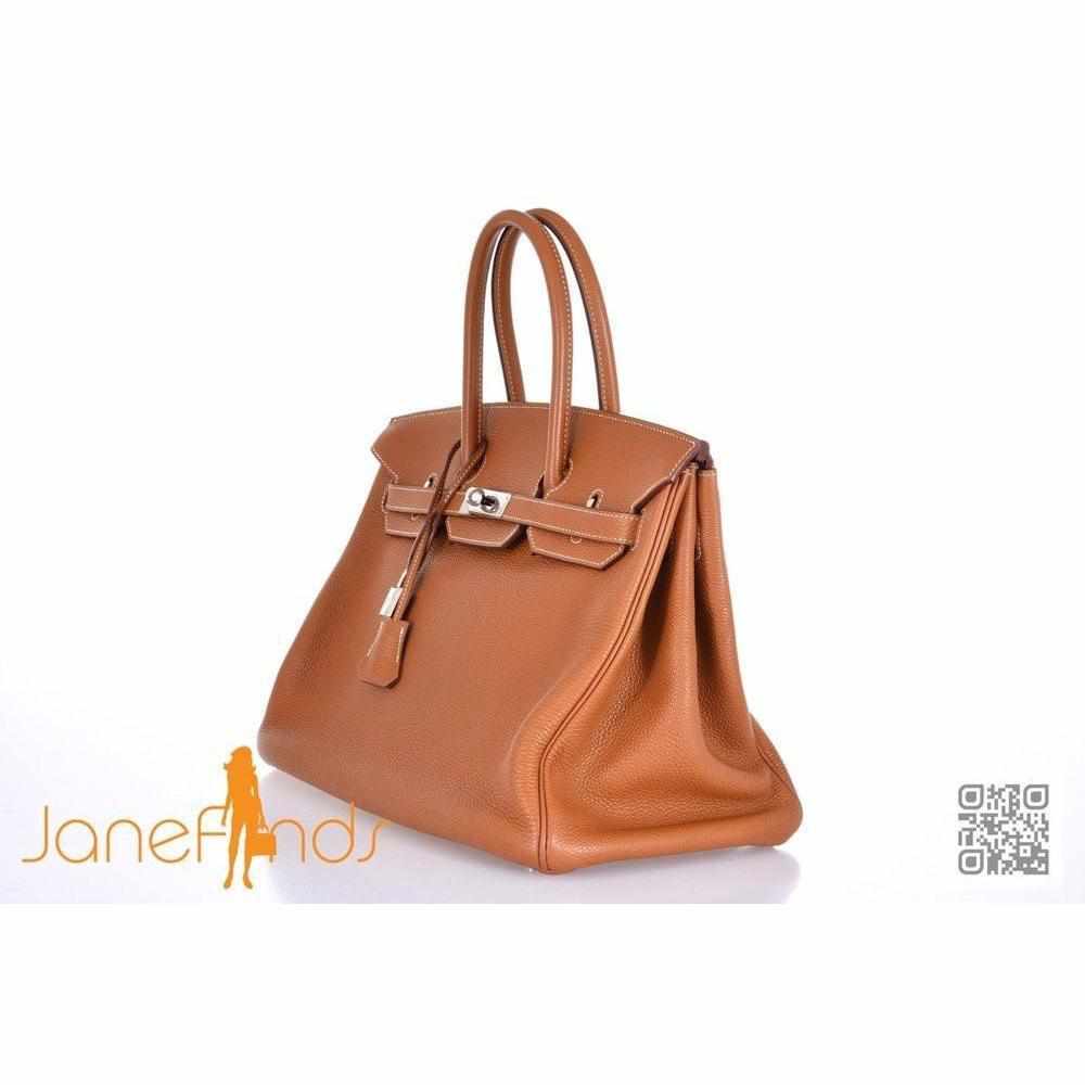 Hermès Birkin 35 Gold Togo Palladium Hardware