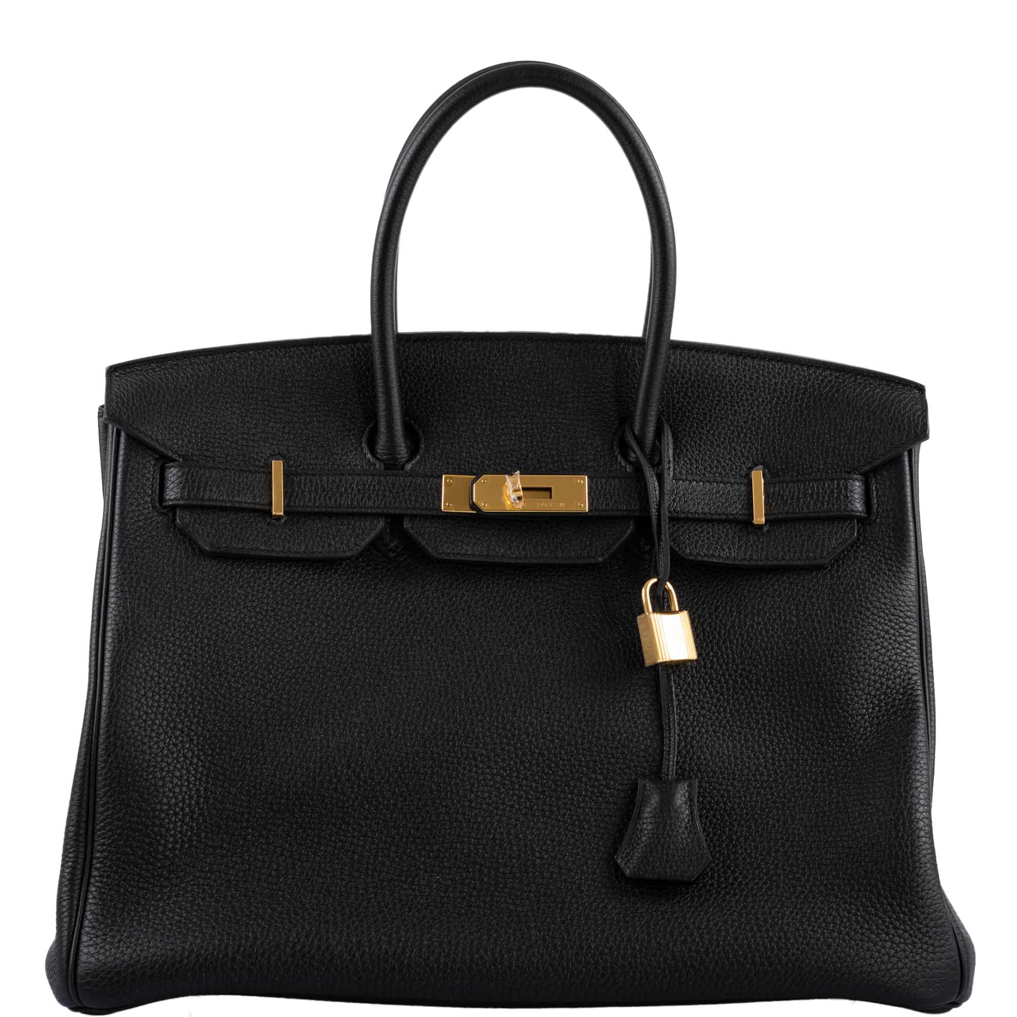 Hermès Birkin 35 Black Togo with Gold Hardware - 2017, A