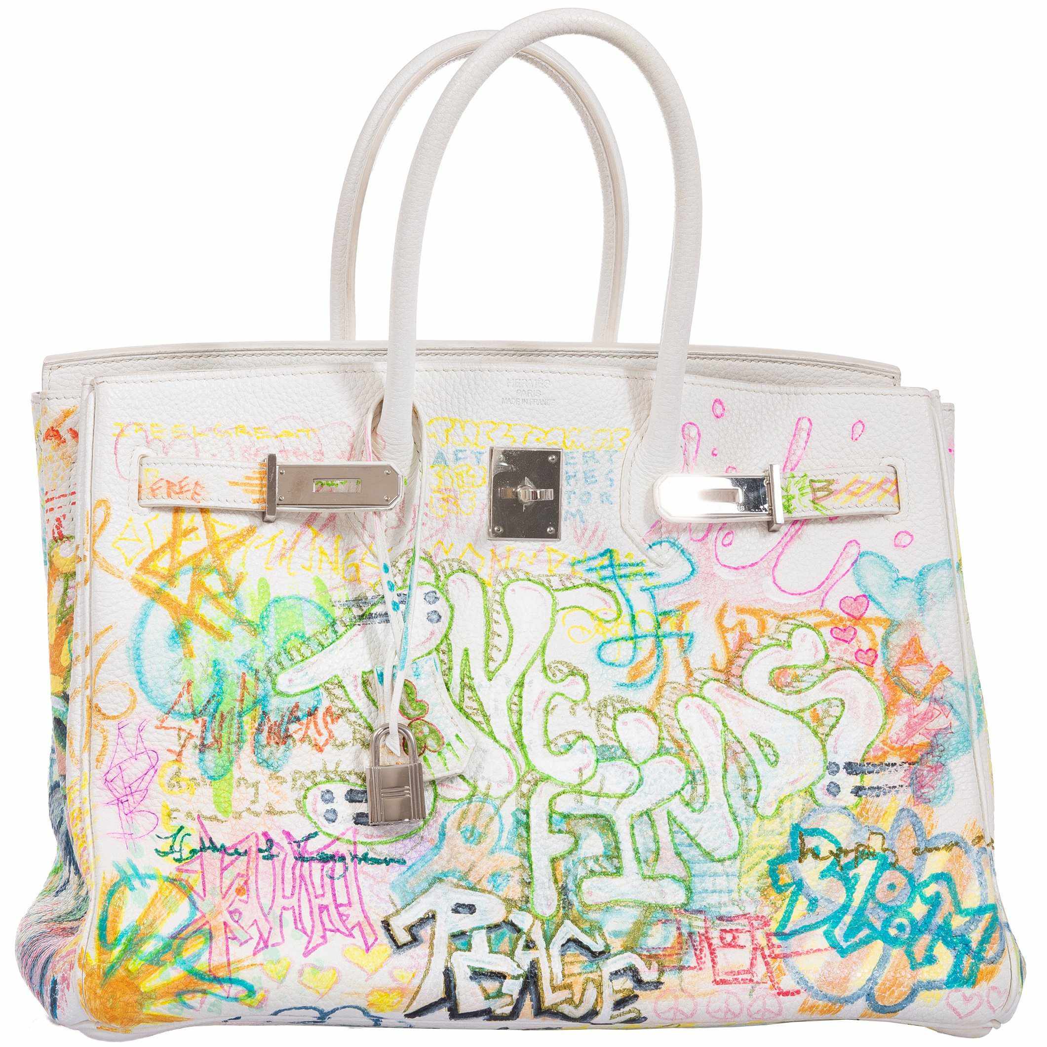 Hermès Birkin 35 White Clemence 
