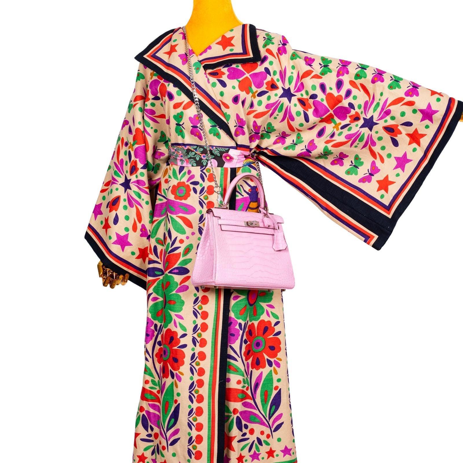 Hermès Kelly 25 Retourne 5P Bubblegum Pink Matte Alligator Palladium Hardware