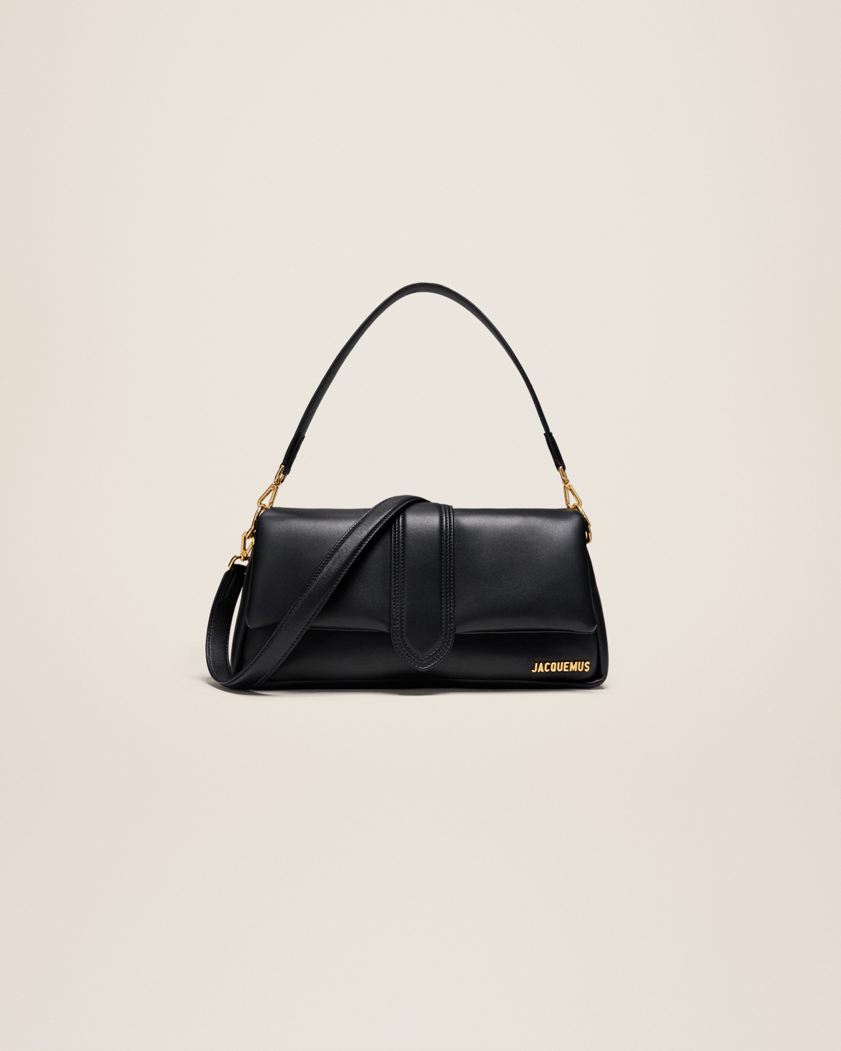 jacquemus Le Bambimou LE RAPHIA Puffed flap bag