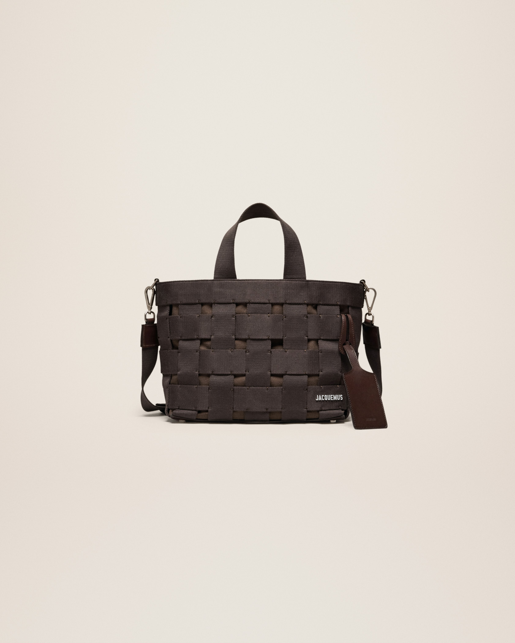 jacquemus Le cabas Gros Grain LE RAPHIA Grosgrain tote bag