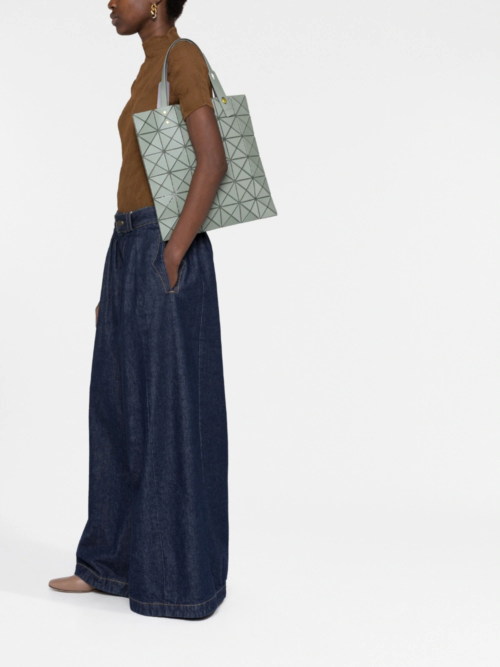 Bao Bao Issey Miyake Lucent geometric-pattern tote bag