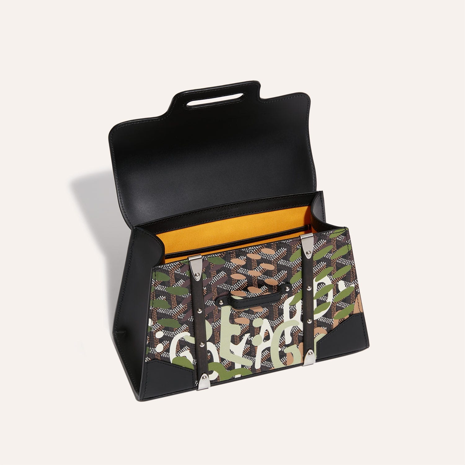 Saïgon Structuré Mini Bag Lettres Camouflage