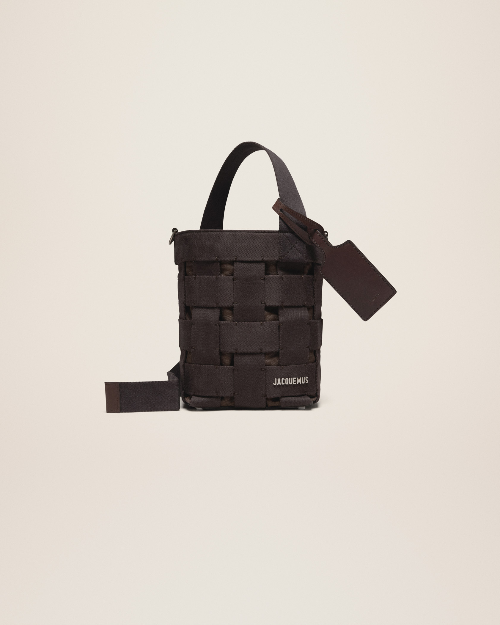 jacquemus Le seau Gros Grain LE RAPHIA Utility bucket bag