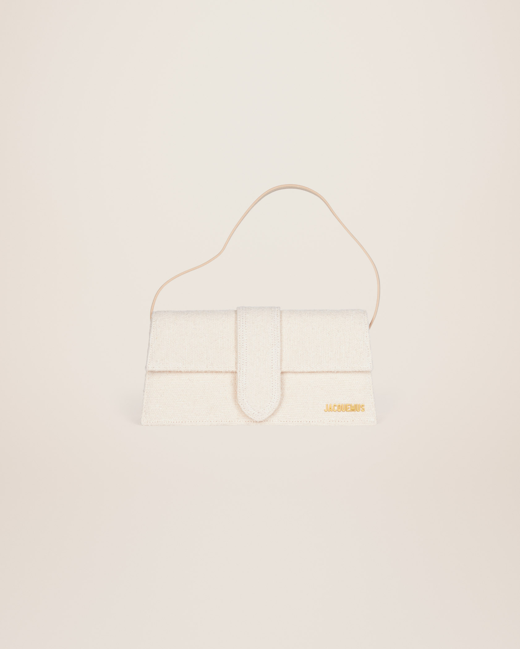 jacquemus Le Bambino long LE PAPIER Long flap bag.