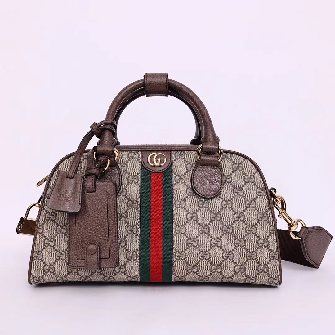 Gucci Medium Ophidia GG Top-Handle Bag