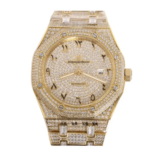 Audemars Piguet Royal Oak Selfwinding 42 mm, Steel/Yellow Gold Gem Set Ref. 15400SR.OO.1220SR.02