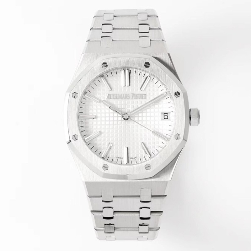 Audemars Piguet Royal Oak 50th Anniversary 41 mm, White Ref. 15510ST.OO.1320ST.03