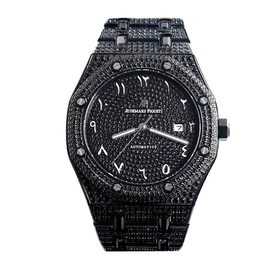 Audemars Piguet Royal Oak 42 mm, Black/Gem Set Ref. A160M266