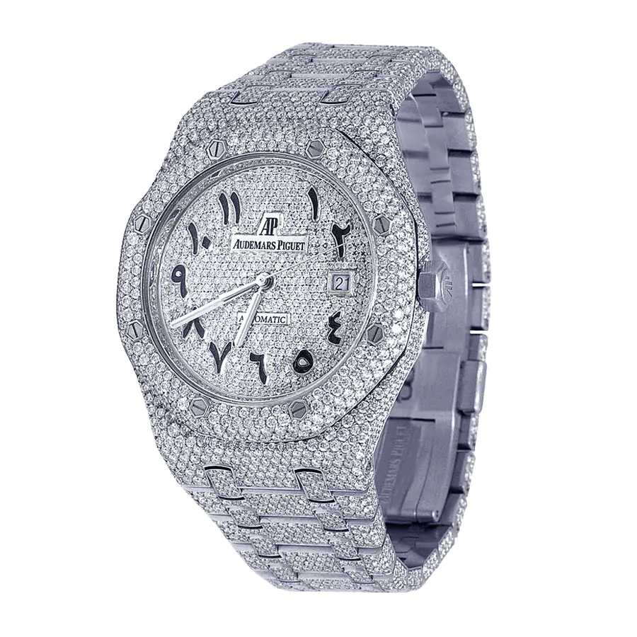 Audemars Piguet Royal Oak 41 mm, Gem Set Ref. 15400ST.OO.1220ST.02