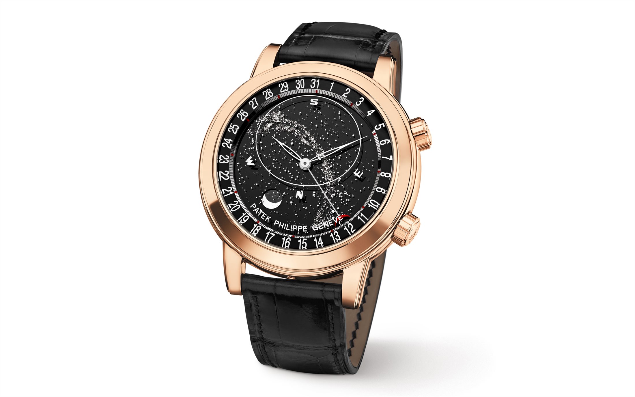 Patek Philippe Celestial, Moon age 44 mm,Rose gold,6102R-001