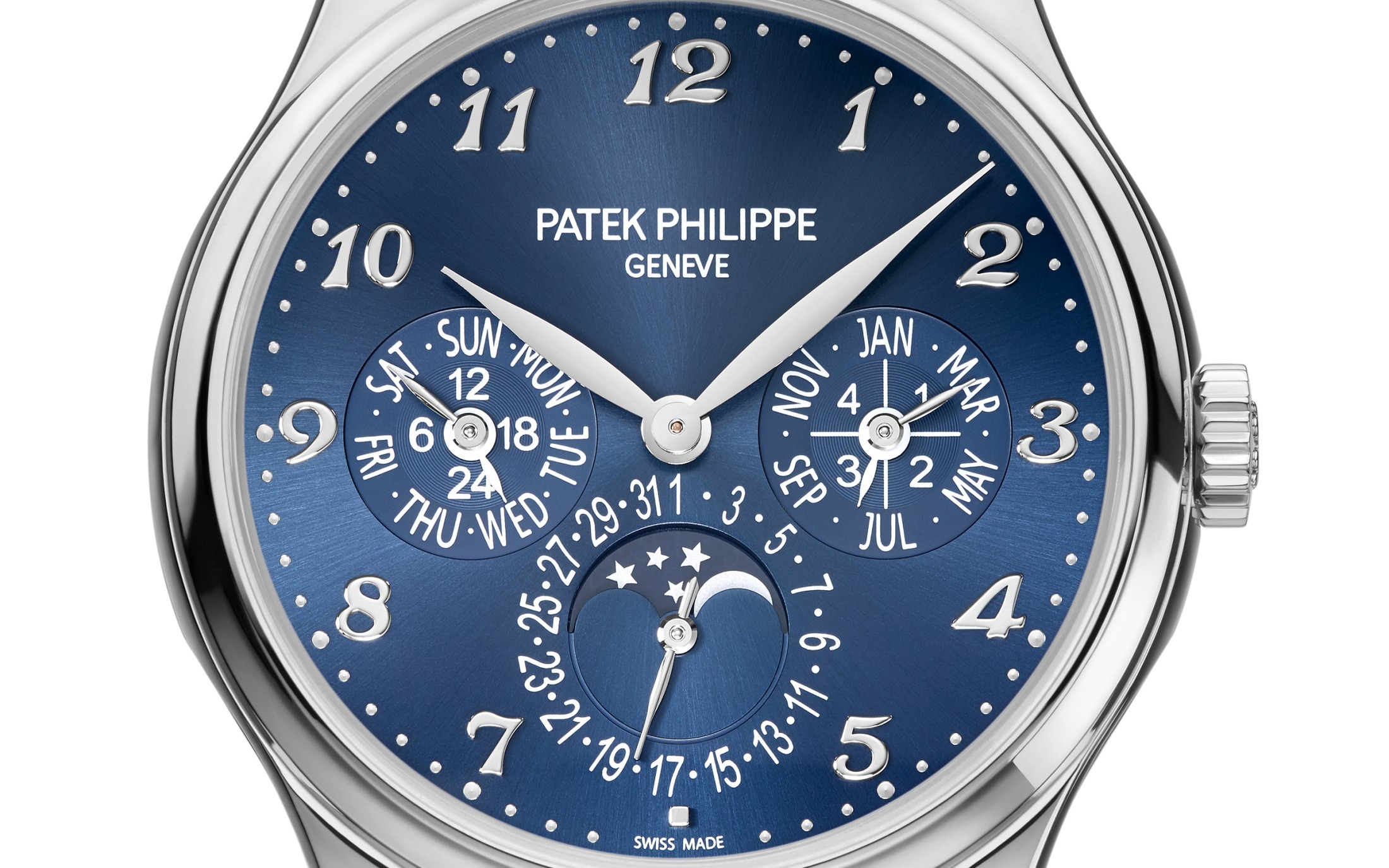 Patek Philippe Perpetual Calendar 39 mm,White Gold 5327G-001