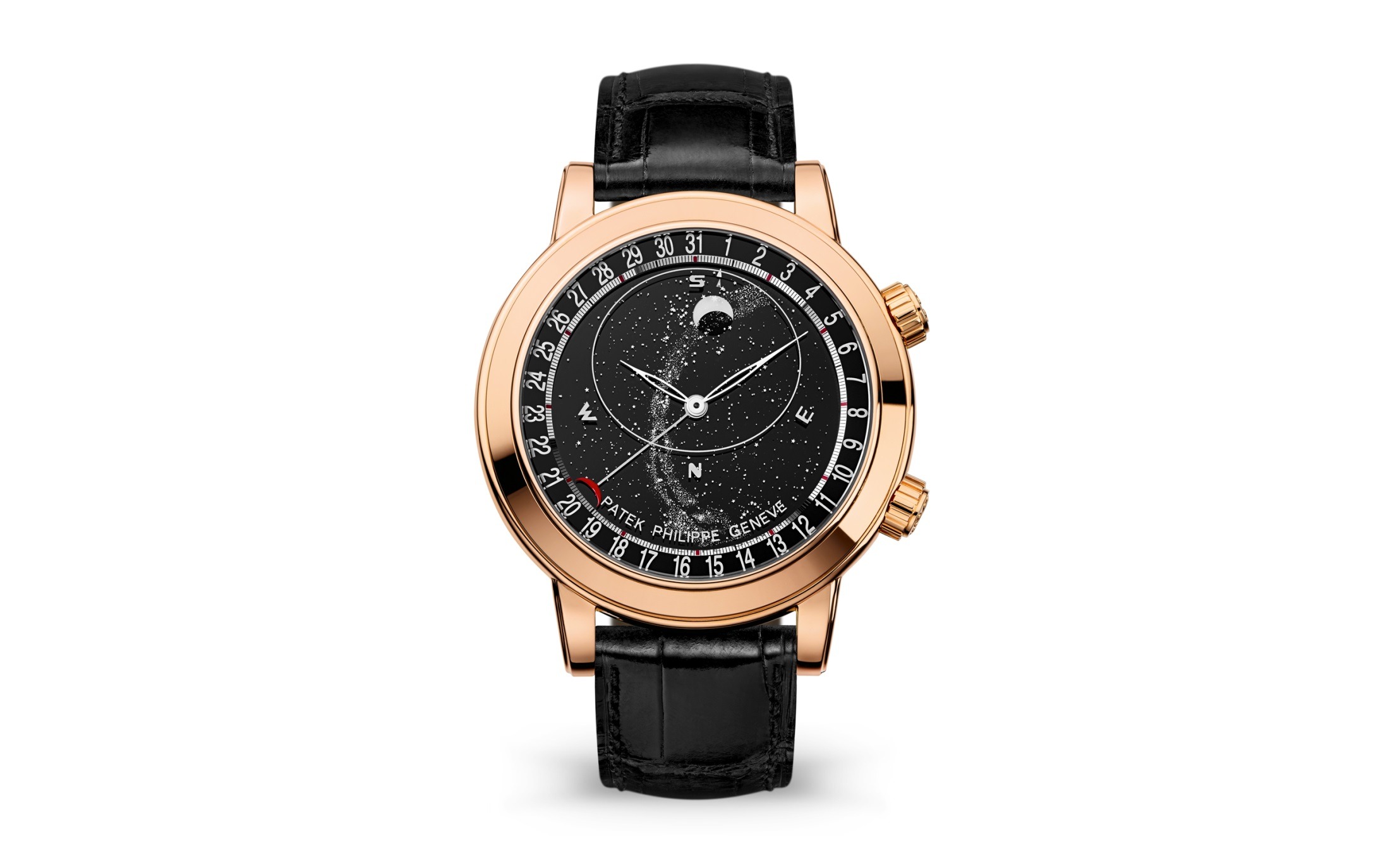 Patek Philippe Celestial, Moon age 44 mm,Rose gold,6102R-001