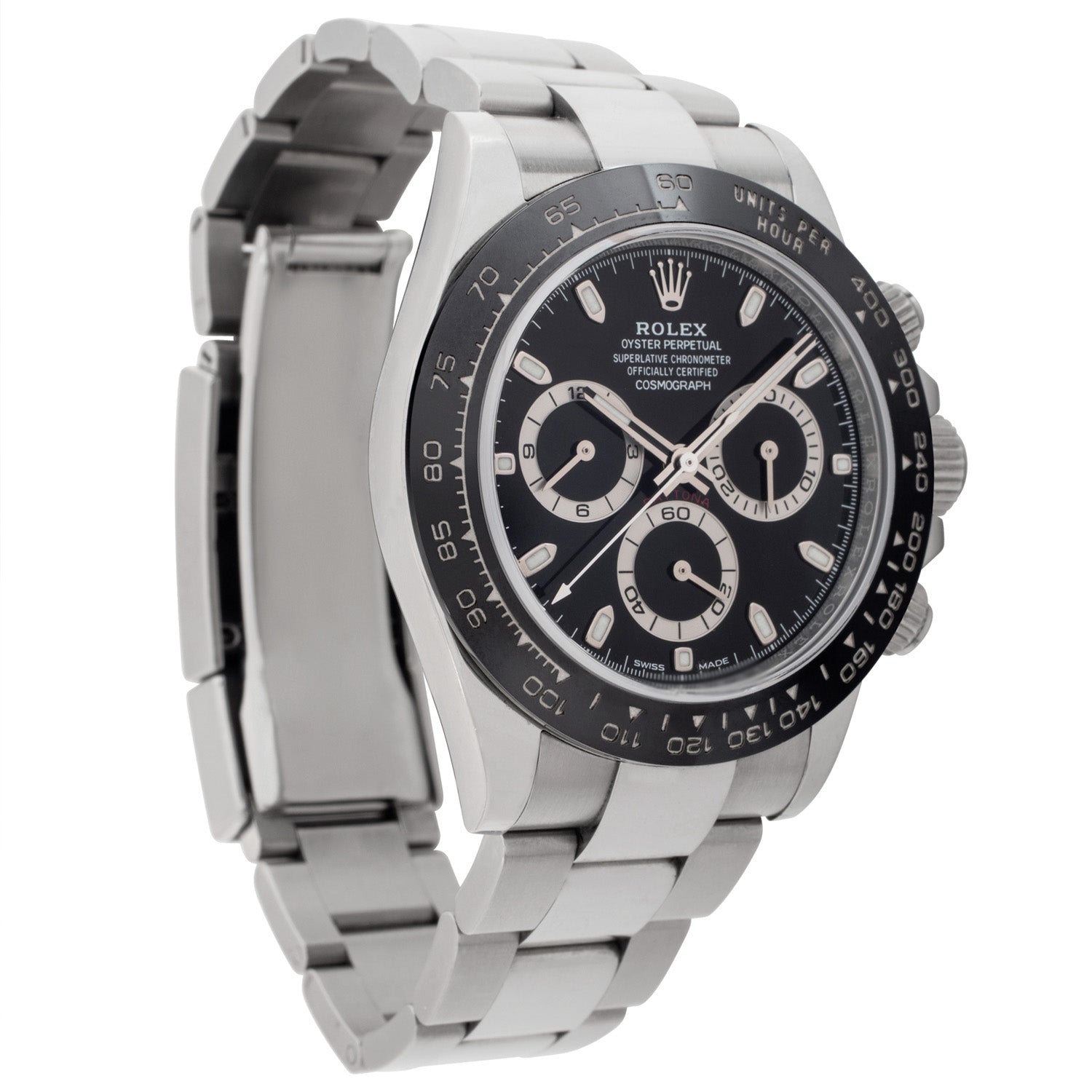 Rolex Daytona 116500LN Oyster Bracelet 40mm Black Dial