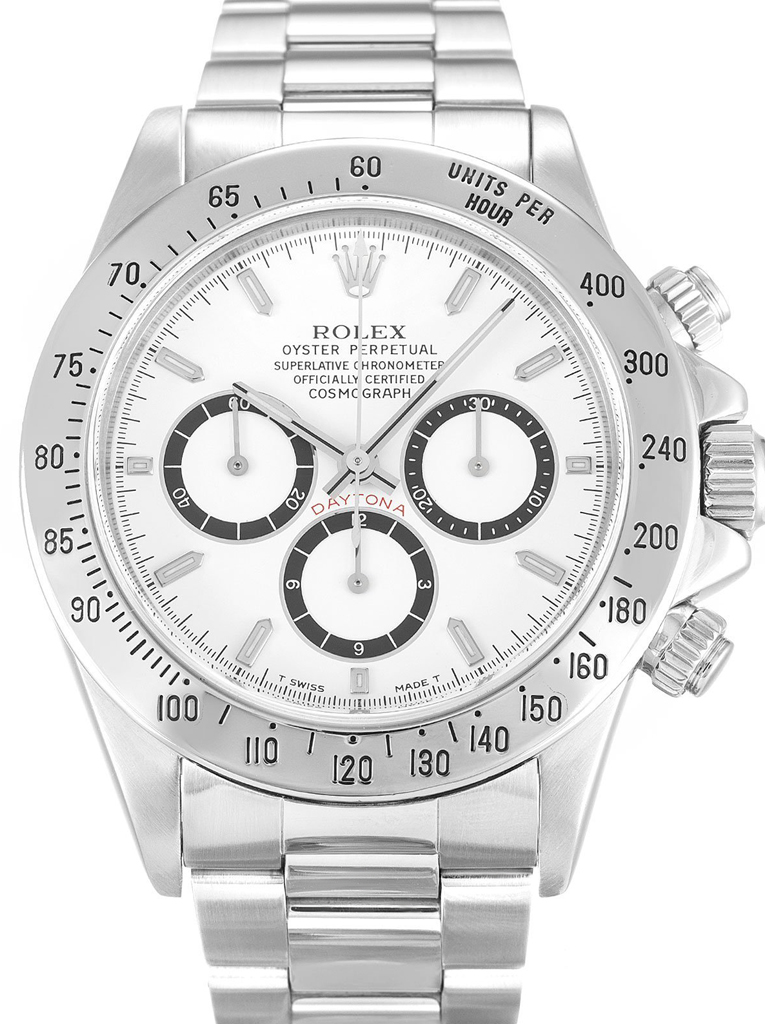 Replica Rolex Cosmograph Daytona 40mm White Dial 116520